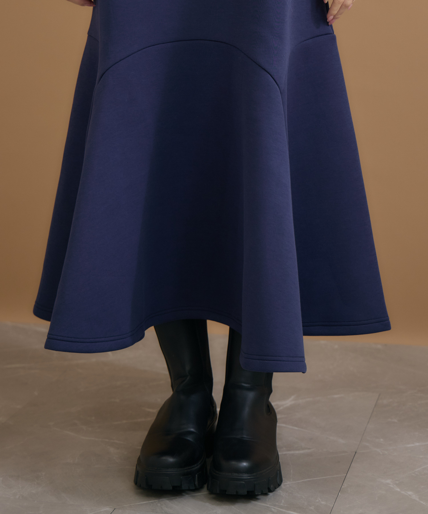 ELLERY ブラック ワンピース （バイカラーリボンニットドレス