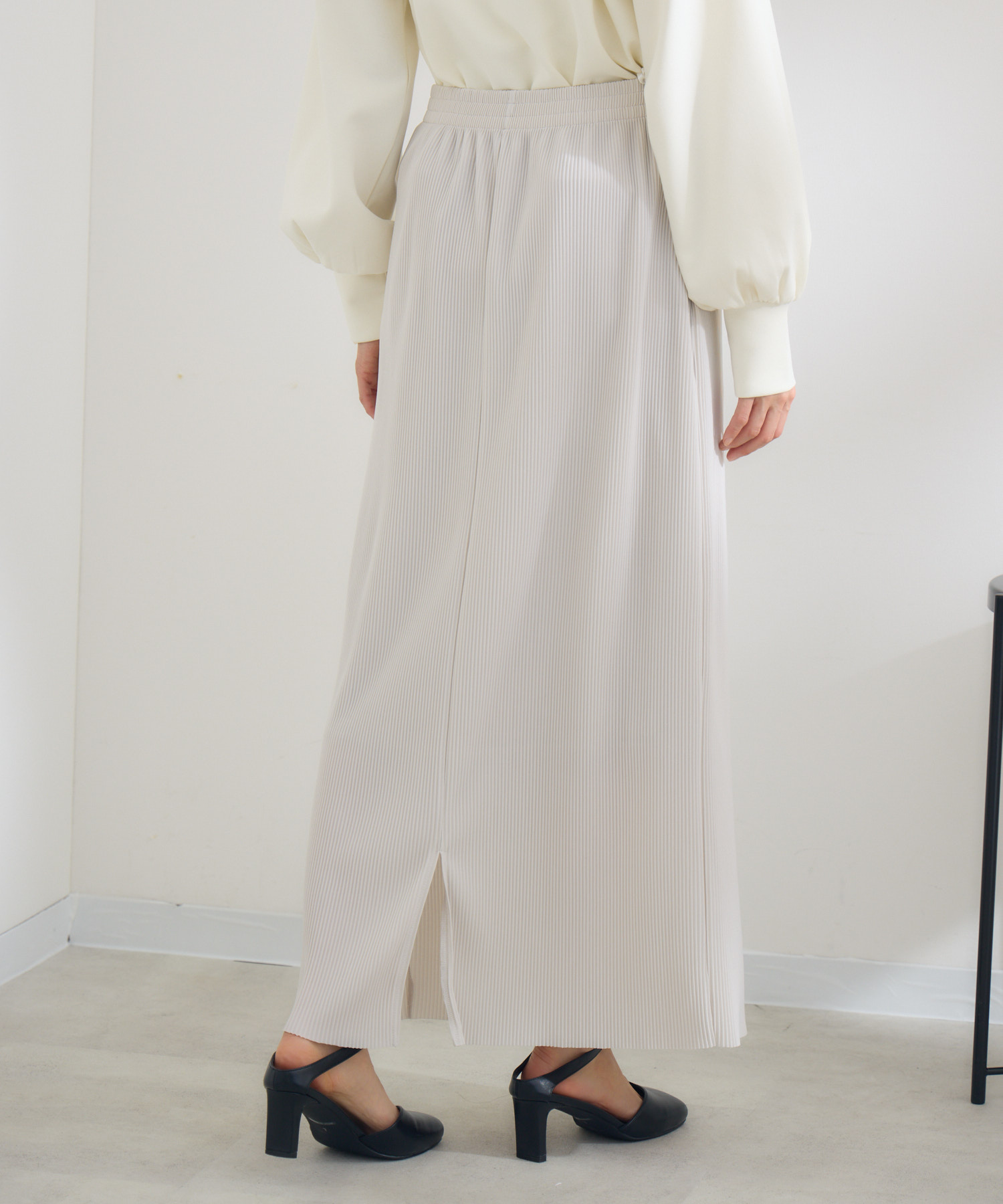 残りわずか】クリスタルナロープリーツスカート / Pillini | IKG crossing