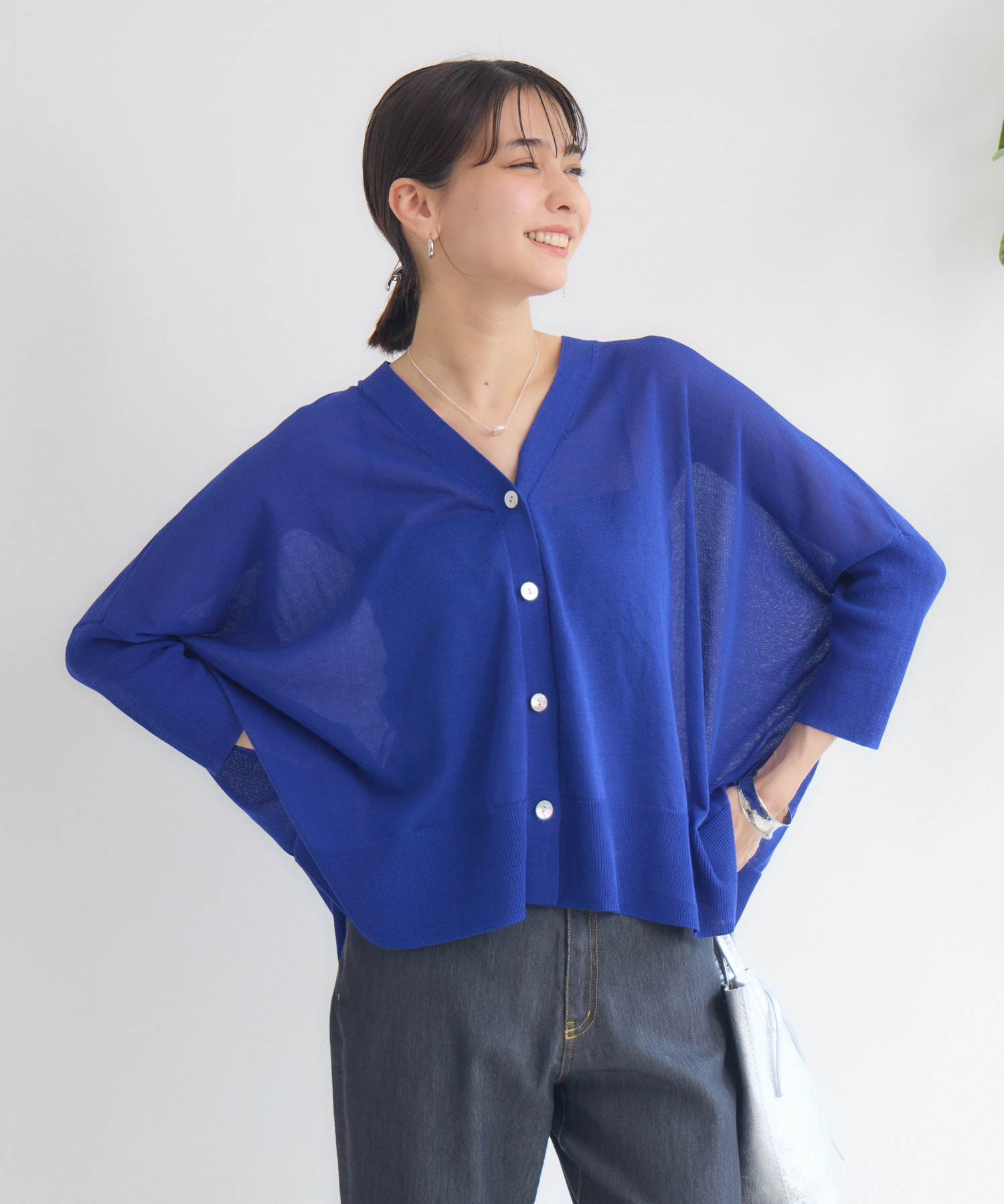 残りわずか】【新カラー追加/UV/接触冷感】サラサラBOXシルエット