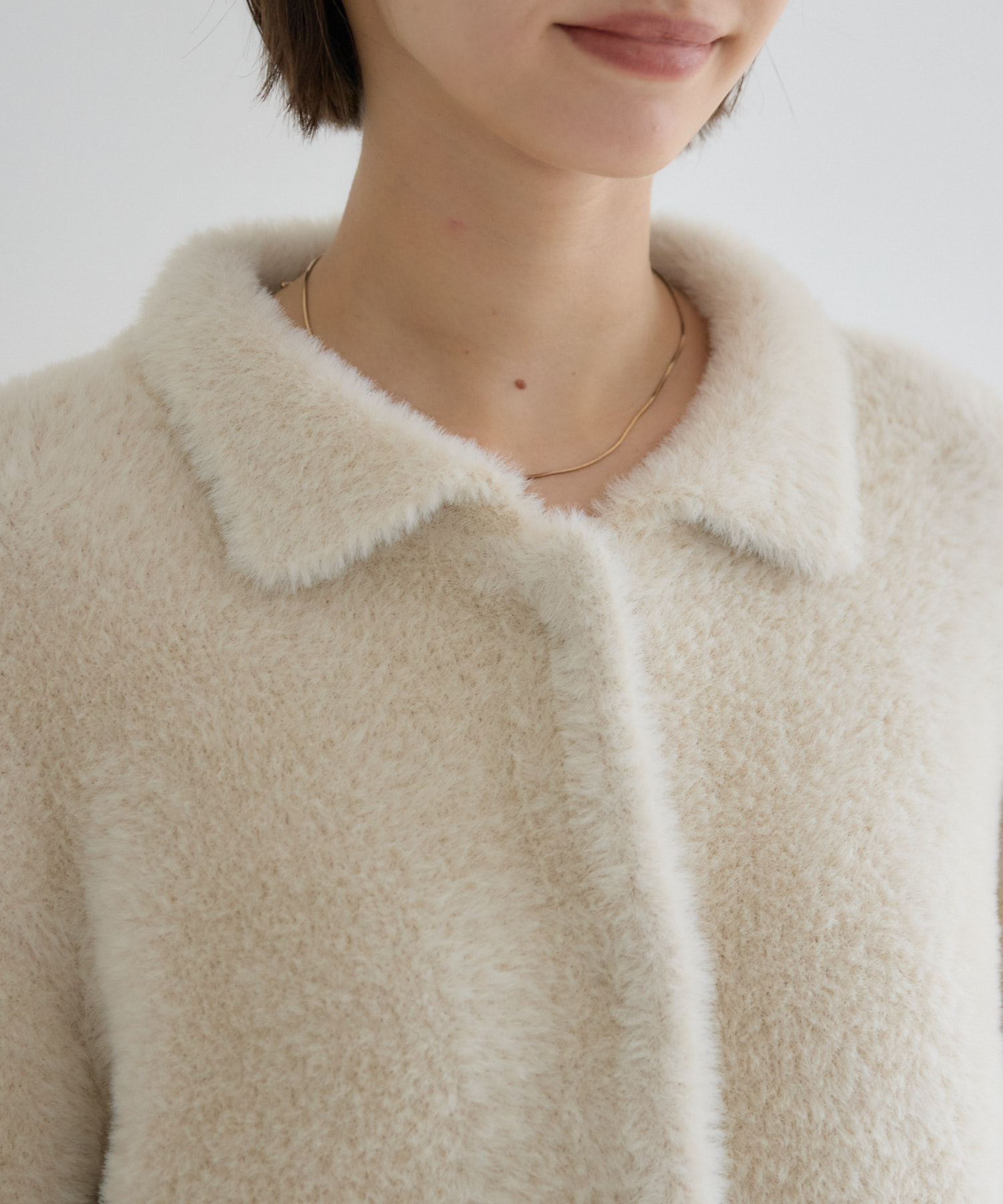 接結フェザーニットジャケット / KATHARINE ROSS | IKG crossing