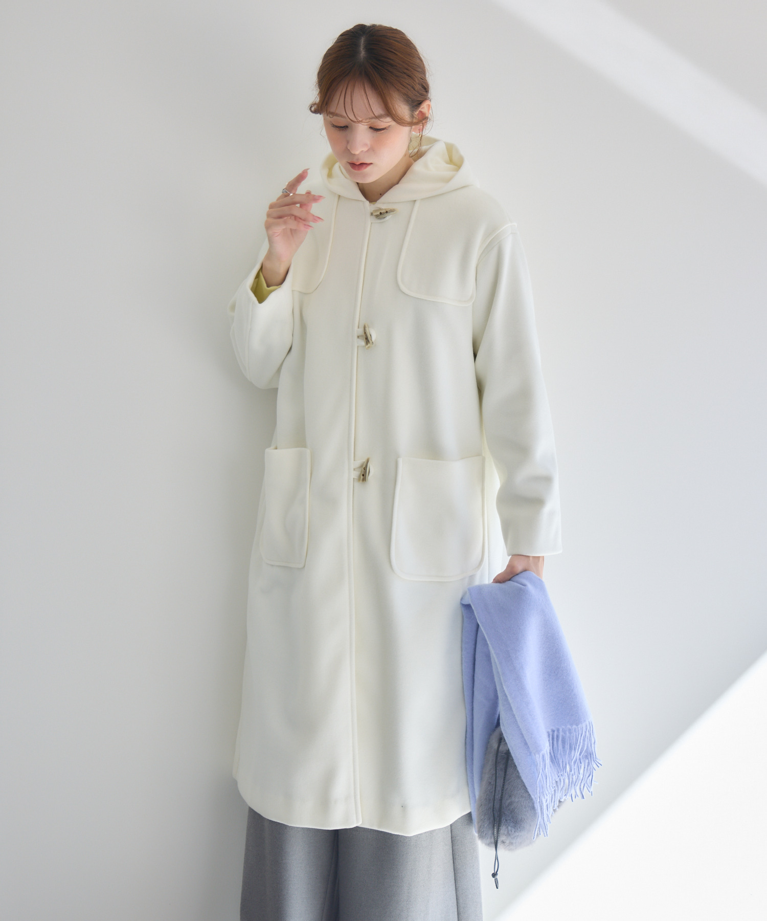 残りわずか】マイクロシープダッフルコート / KATHARINE ROSS | IKG