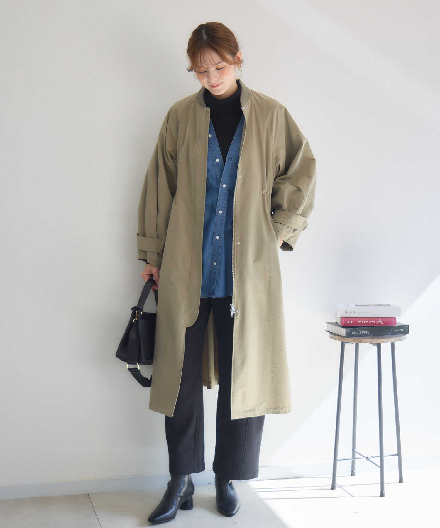 中綿ライナー付ツイルコート / KATHARINE ROSS | IKG crossing