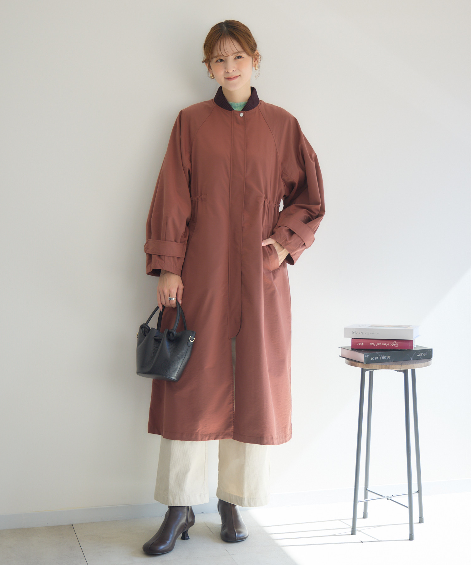 中綿ライナー付ツイルコート / KATHARINE ROSS | IKG crossing