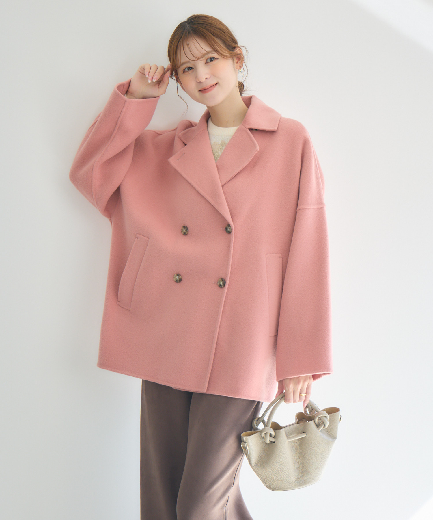 Pecolambリバーミドルコート / KATHARINE ROSS | IKG crossing