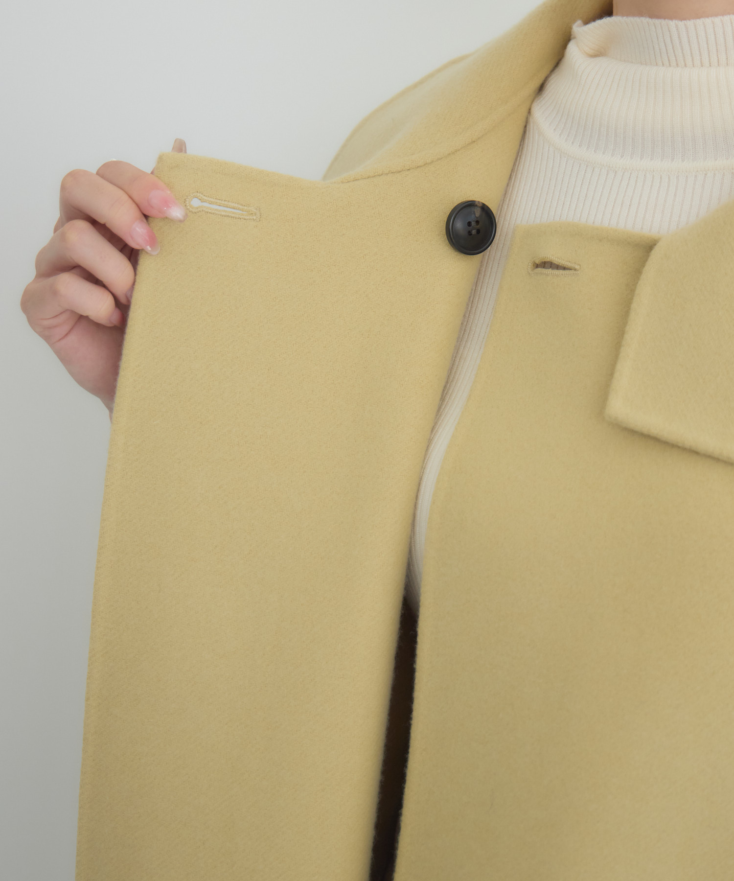 WOOLOOPリバーポンチョコート | IKG crossing