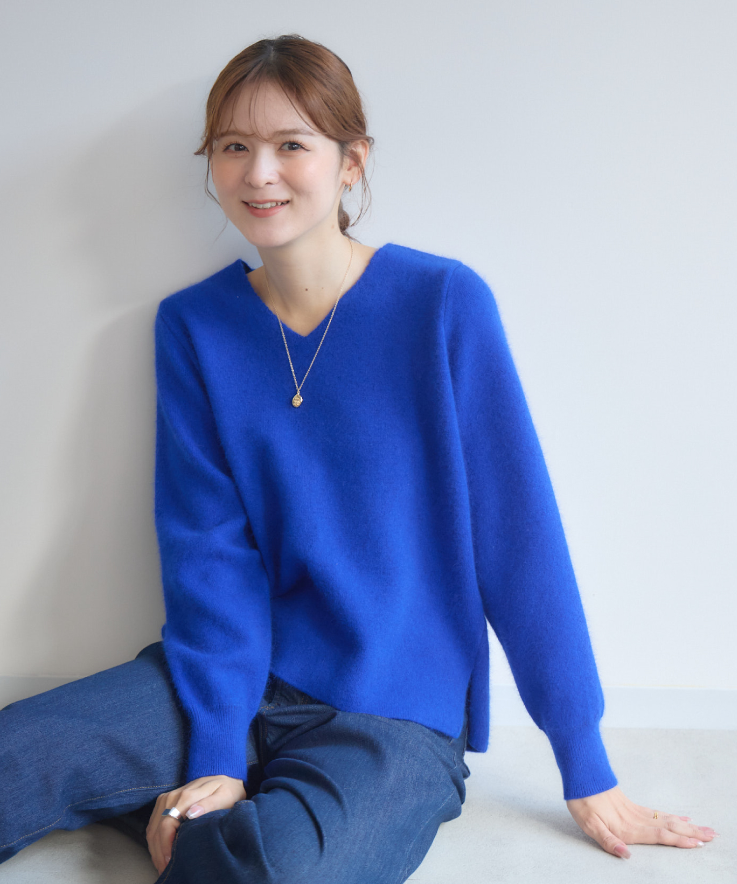 12GFOXダブルフェイスVプルオーバー / KATHARINE ROSS | IKG crossing