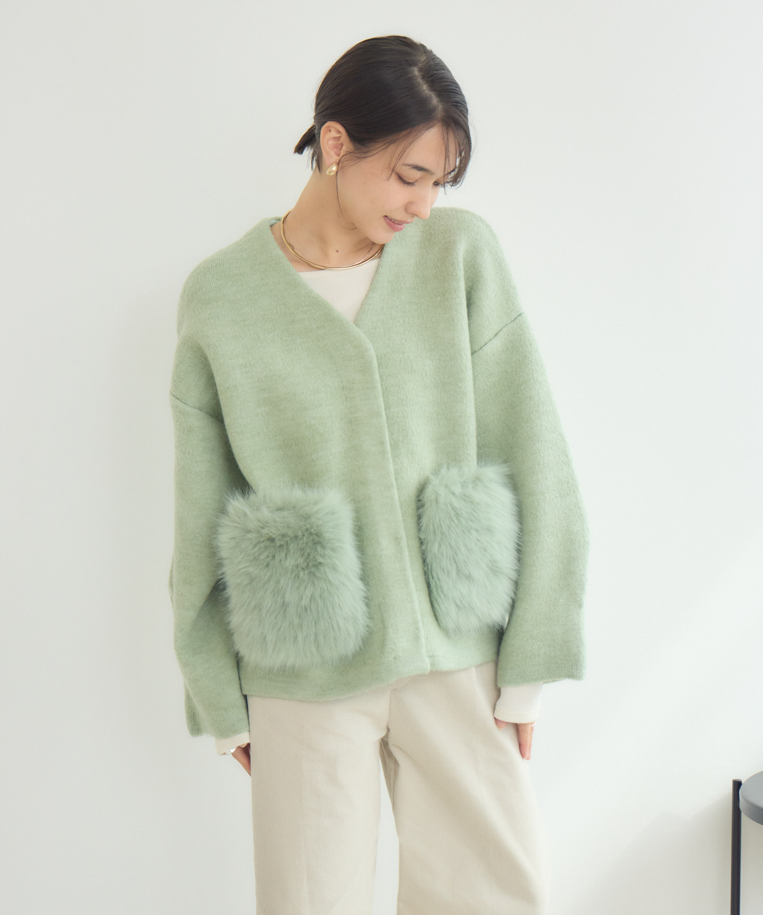 7Gダブルフェイスファーショートジャケット / KATHARINE ROSS | IKG