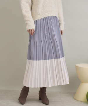 配色デシンプリーツスカート / KATHARINE ROSS | IKG crossing