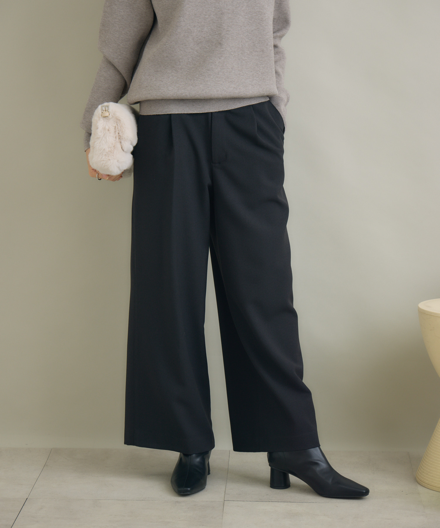 タックセミワイドパンツ | IKG crossing