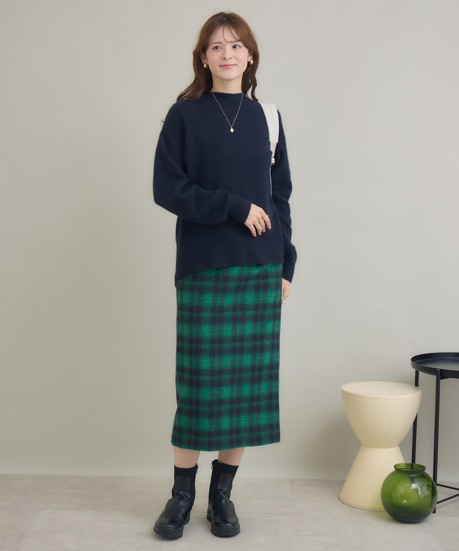 起毛ソフトチェックスカート / KATHARINE ROSS | IKG crossing