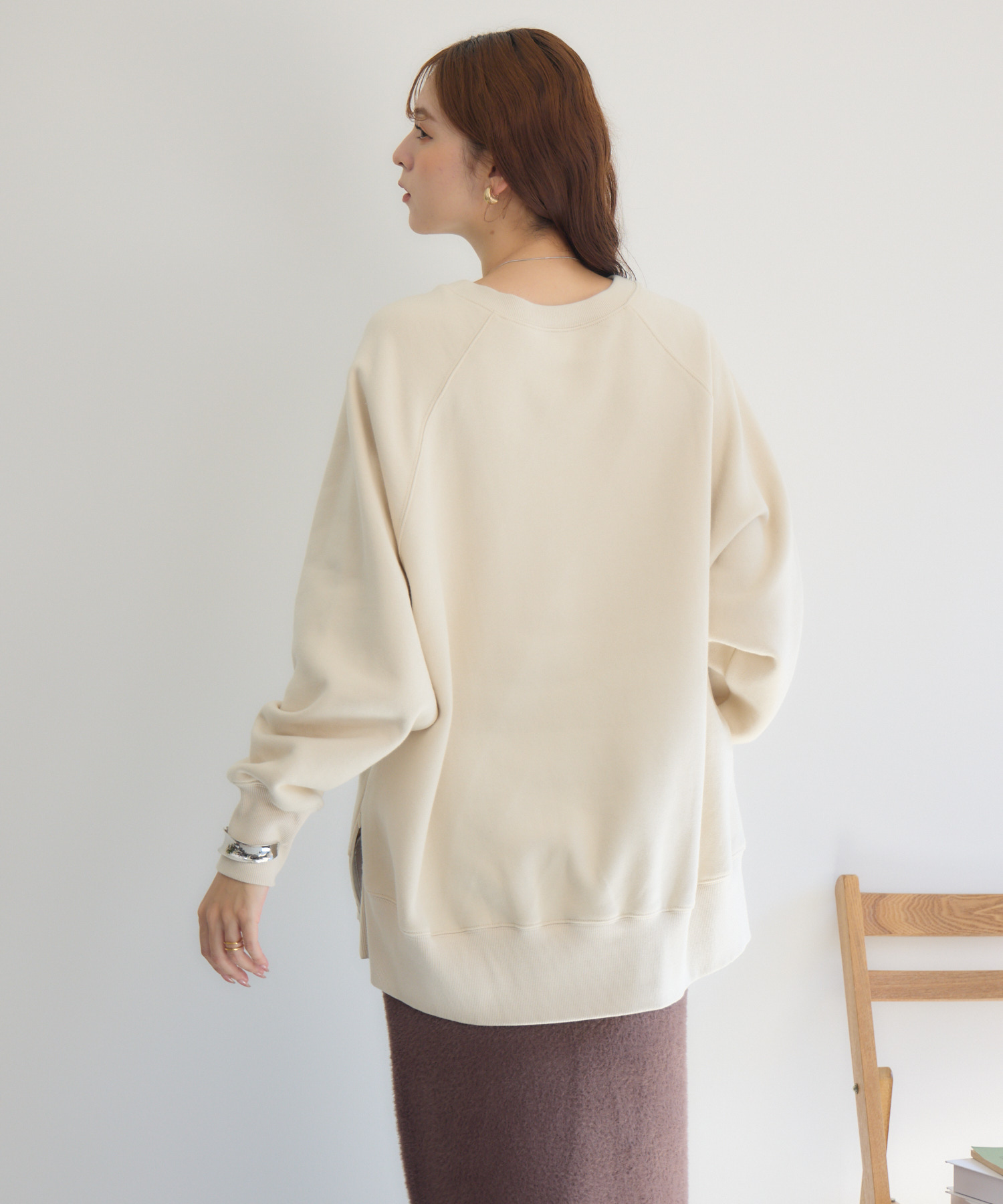 サイドZIP裏毛プルオーバー | IKG crossing