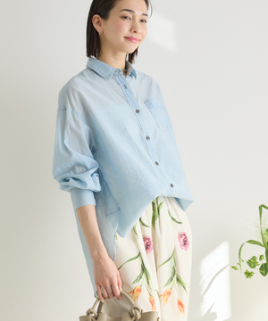 予約】シアーデニムシャツ / KATHARINEROSS | IKG crossing