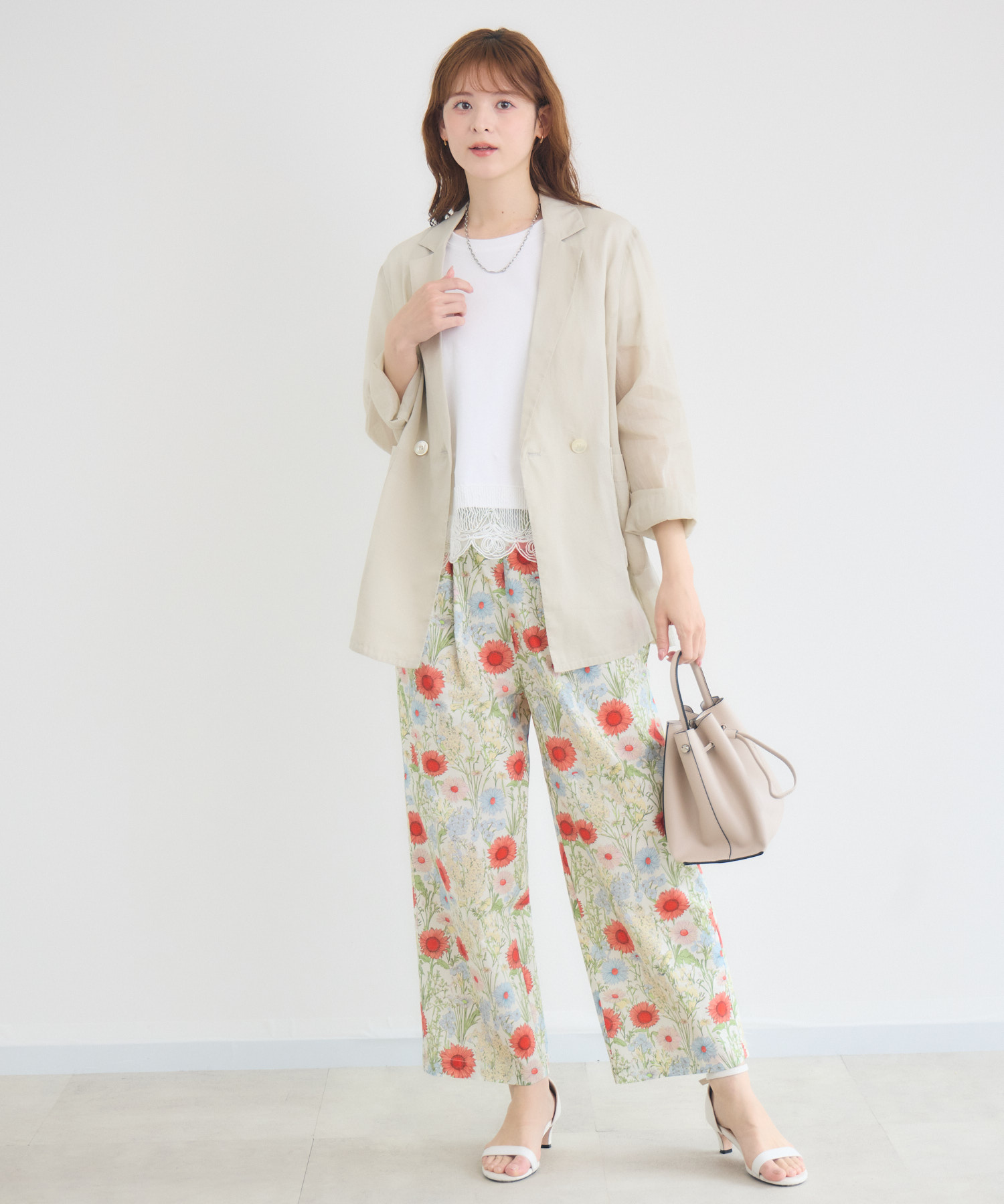 ブライトコットンテーラードジャケット | IKG crossing