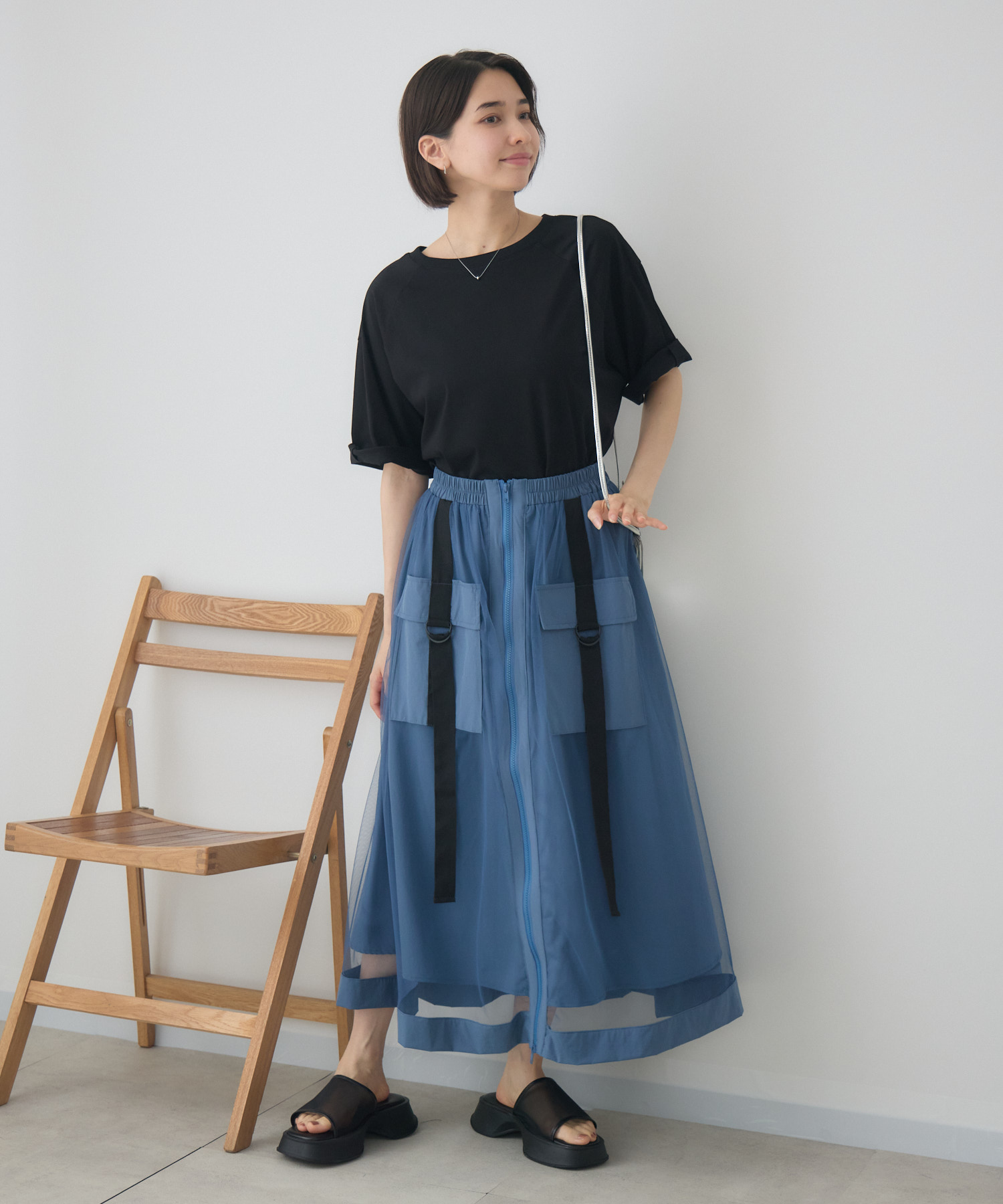 ロゴレース2WAY Tシャツ | IKG crossing