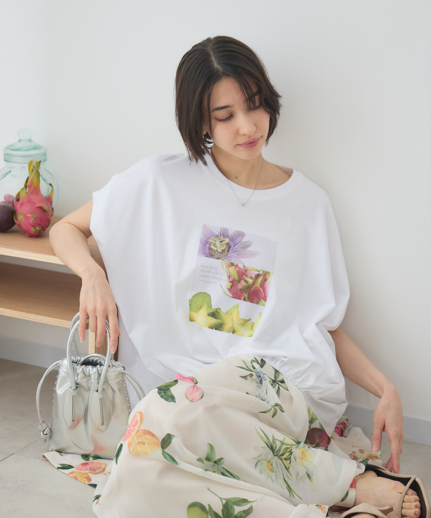 【くー。】 Ardbeg キャンバスエプロン& 2022Tシャツ フルーツプリントTシャツ / KATHARINEROSS | IKG crossing