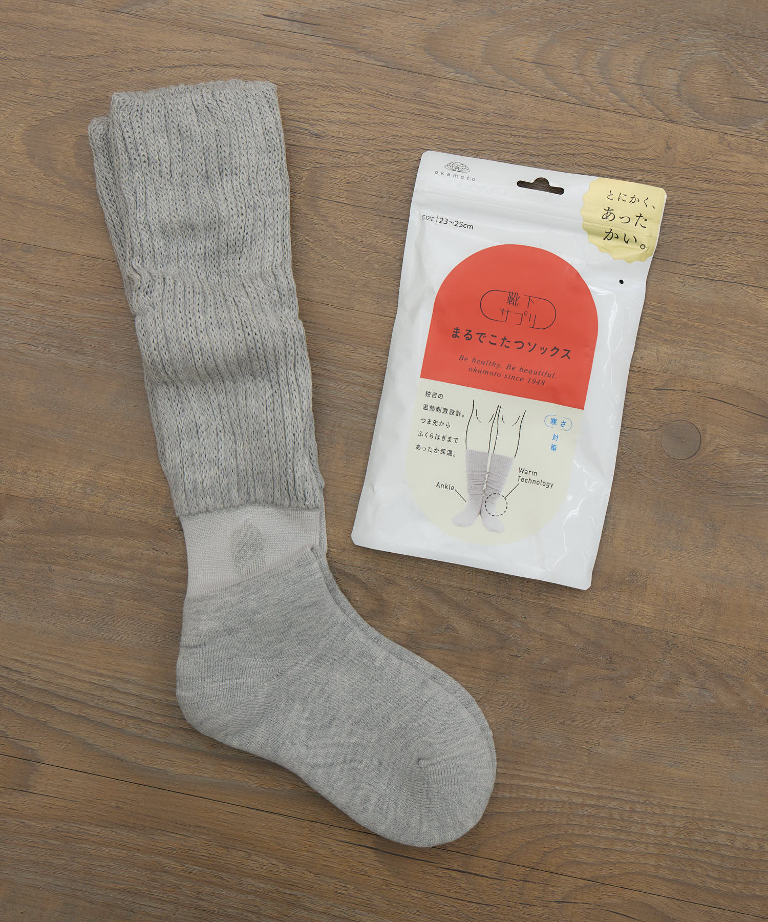 WEB限定】【okamoto./岡本】 靴下サプリ まるでこたつソックス | IKG