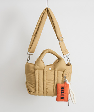 Breath TOPKAPI】パフィング2wayミニトートバッグ チャーム付 | IKG