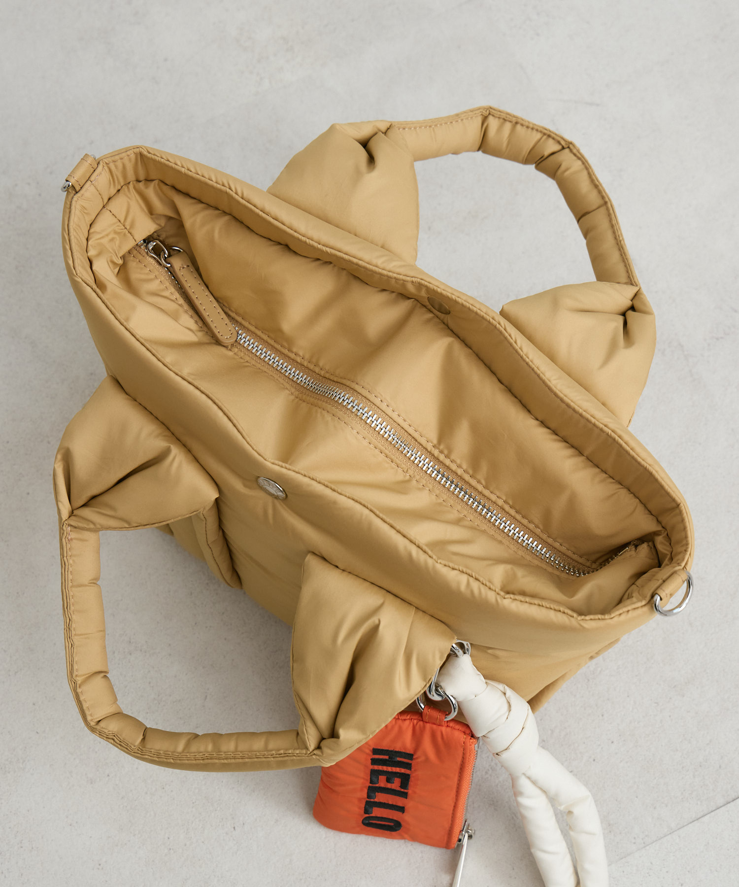 Breath TOPKAPI】パフィング2wayミニトートバッグ チャーム付 | IKG