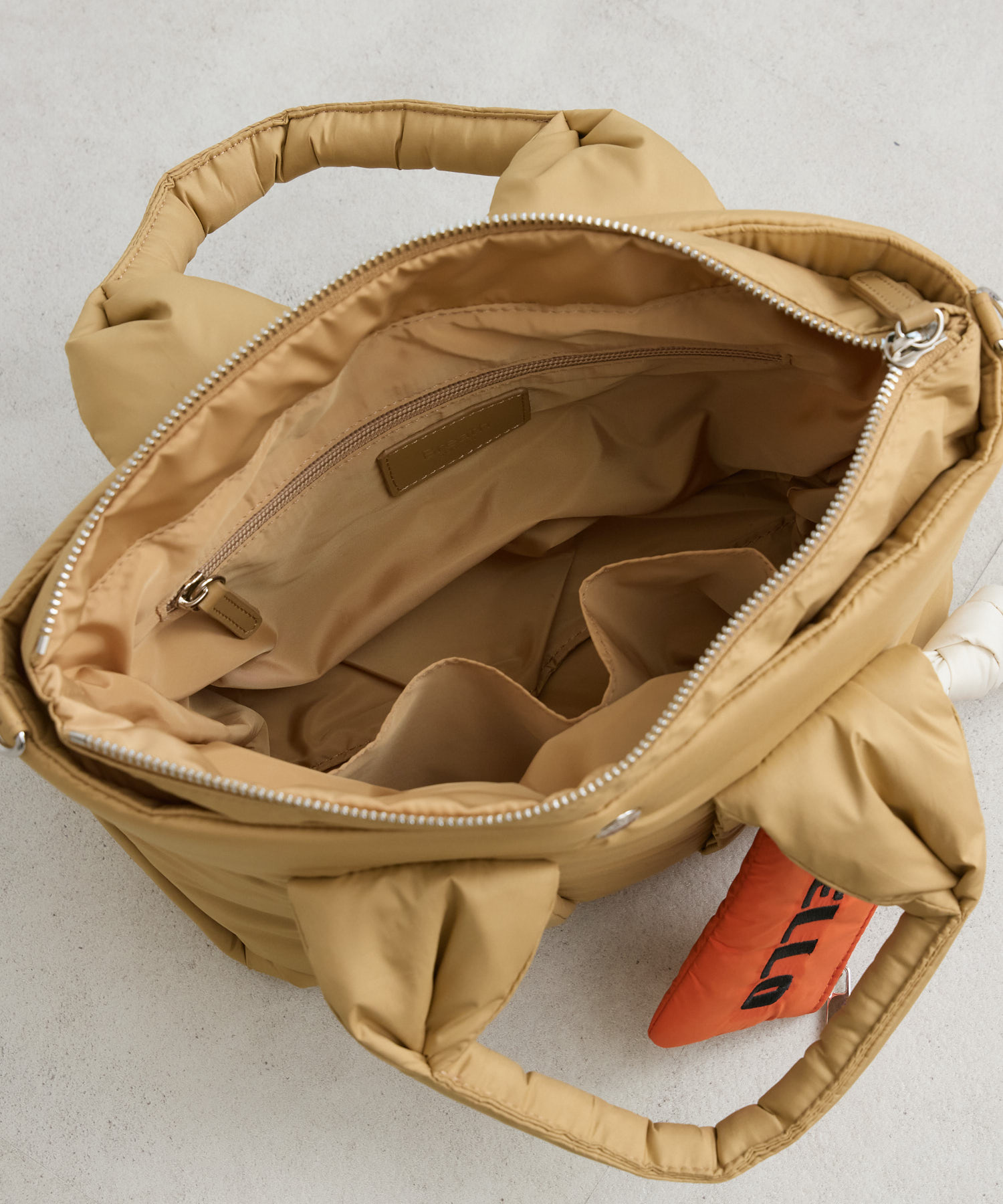 Breath TOPKAPI】パフィング2wayミニトートバッグ チャーム付 | IKG