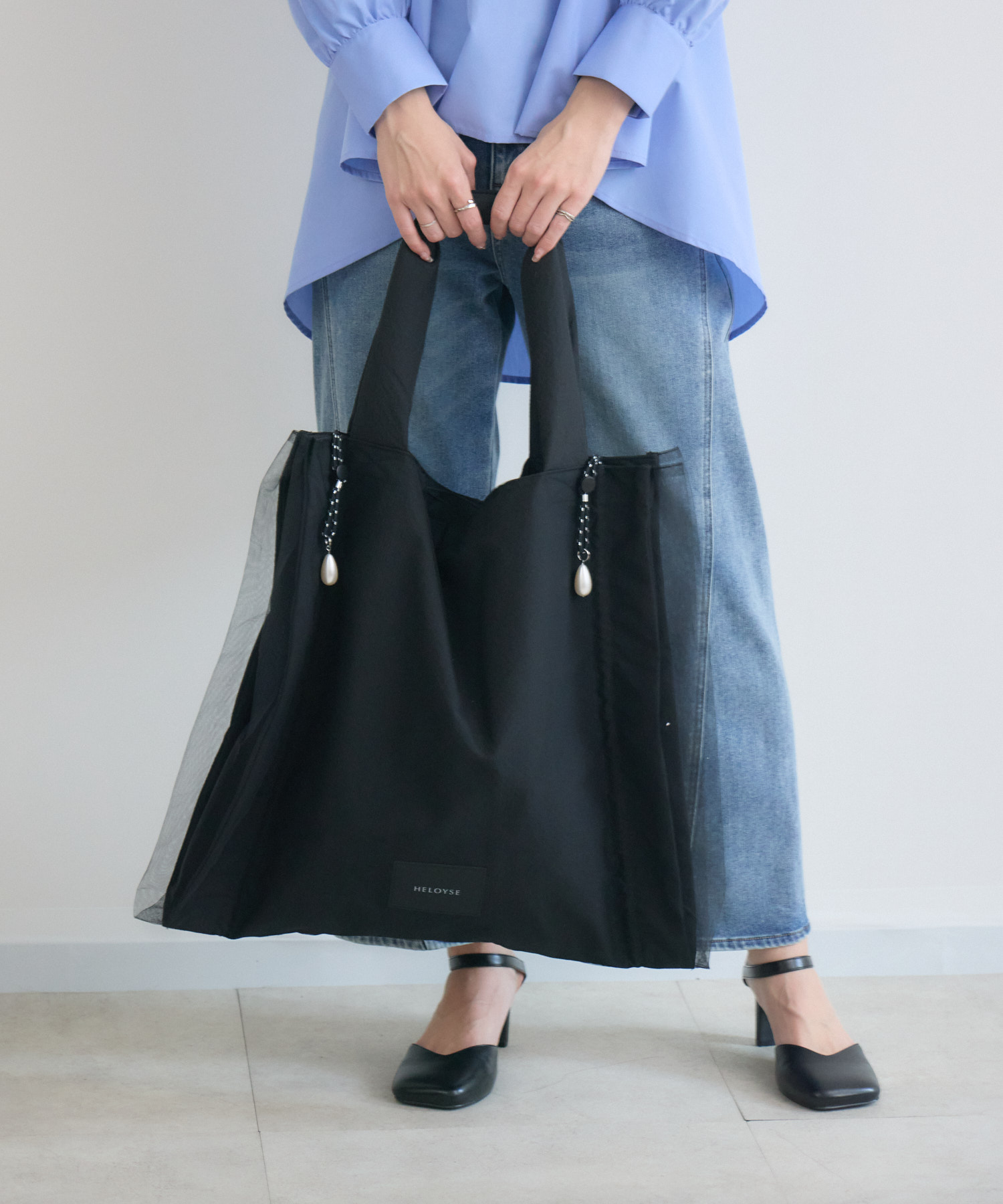 HELOYSE】candy tulle totebag | IKG crossing