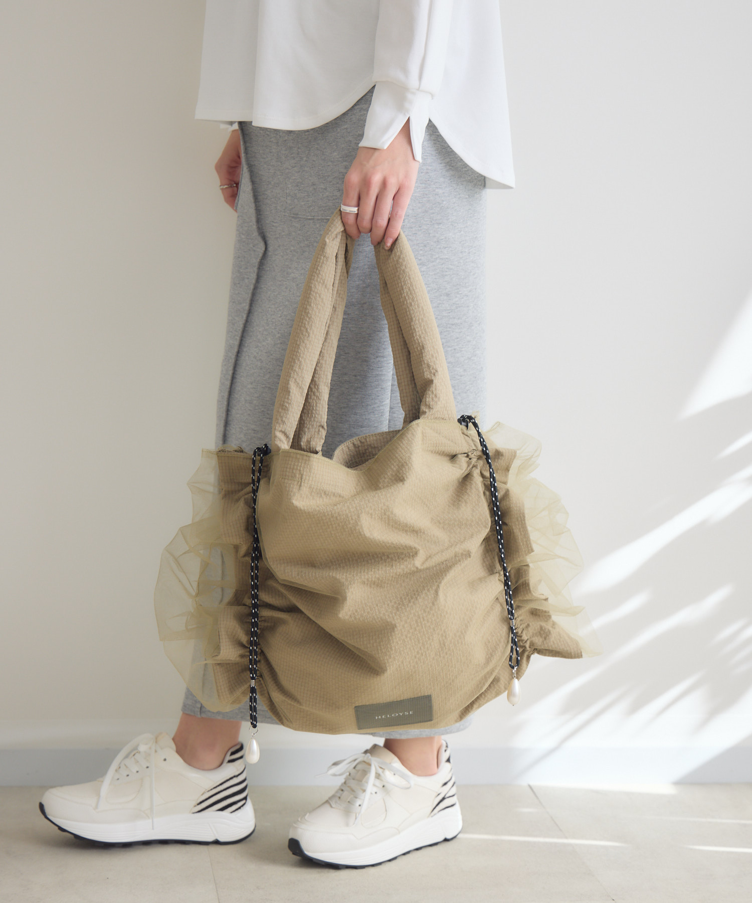 HELOYSE】candy tulle totebag | IKG crossing