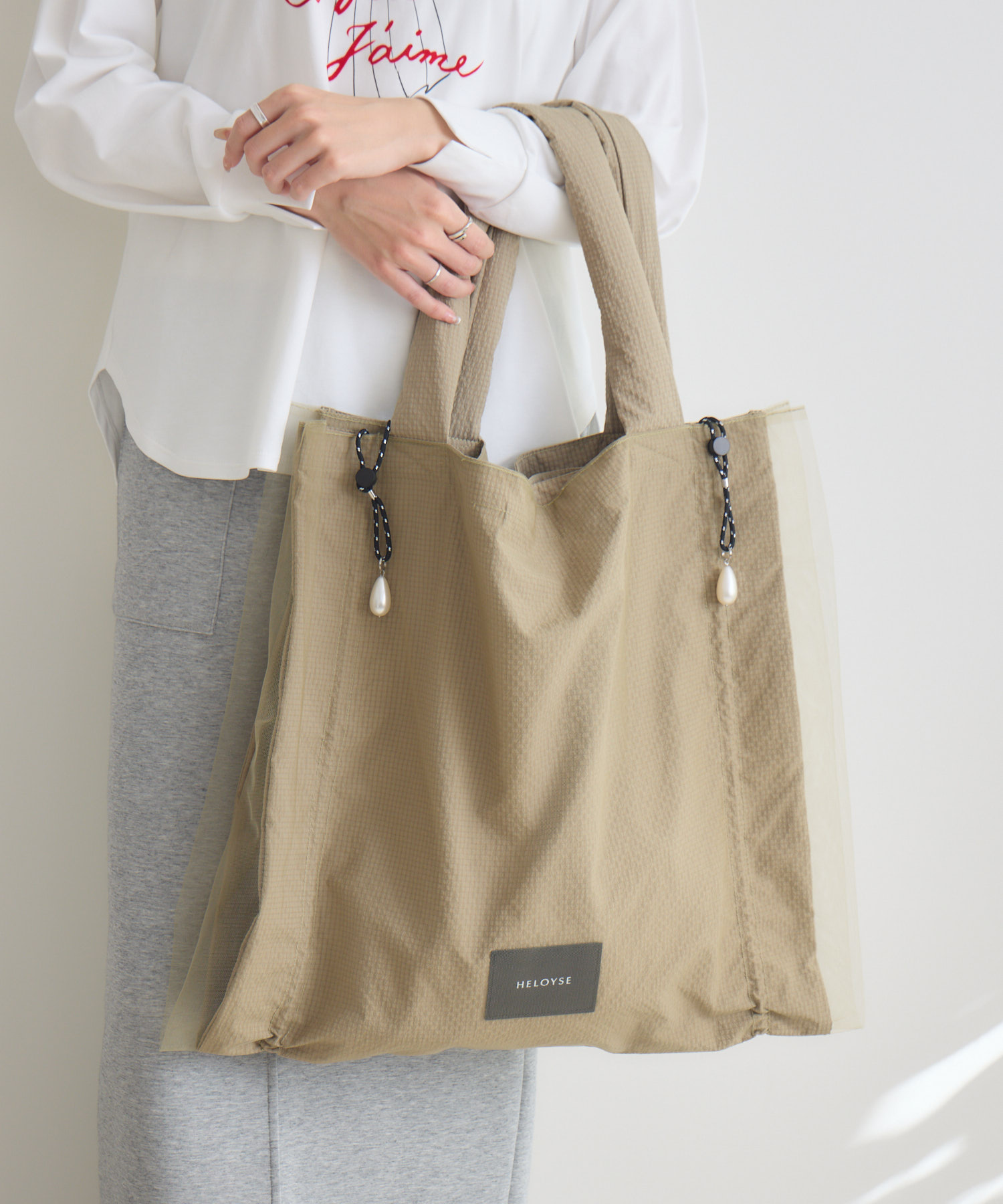 HELOYSE】candy tulle totebag | IKG crossing