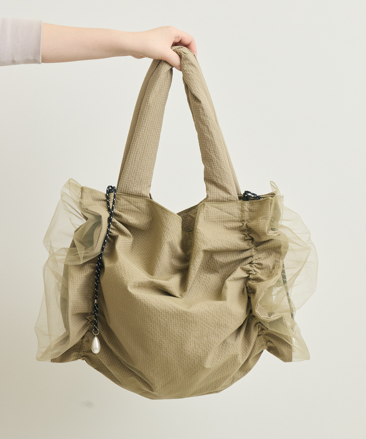 HELOYSE】candy tulle totebag | IKG crossing