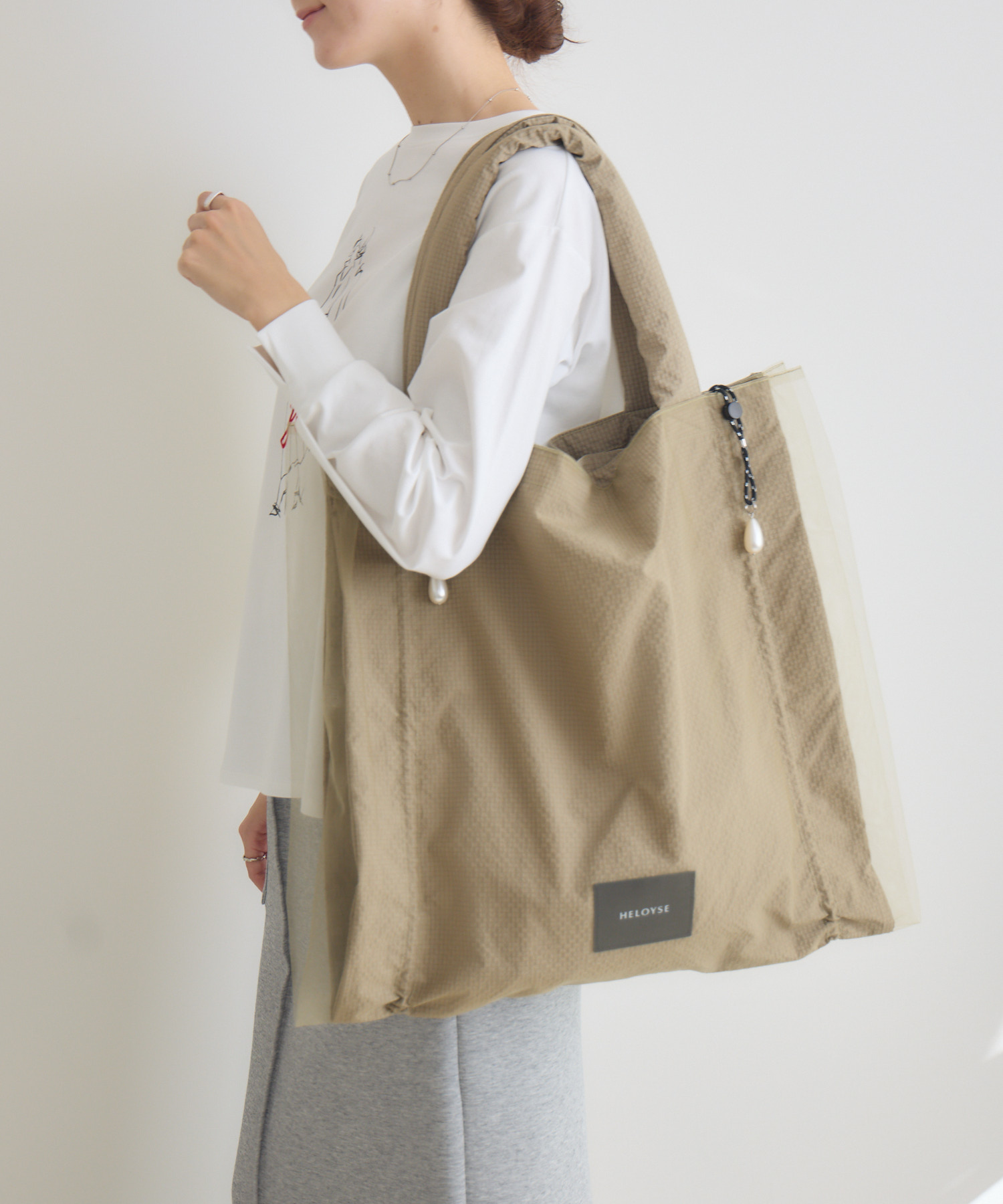 HELOYSE】candy tulle totebag | IKG crossing