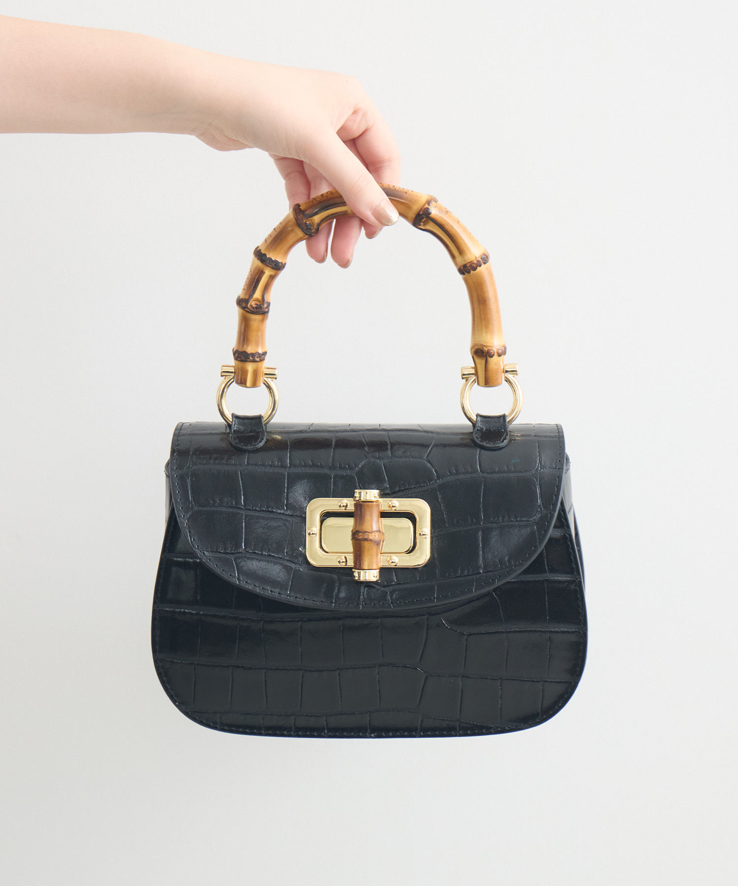 MILLELA FIRENZE】バンブーハンドバッグ | IKG crossing