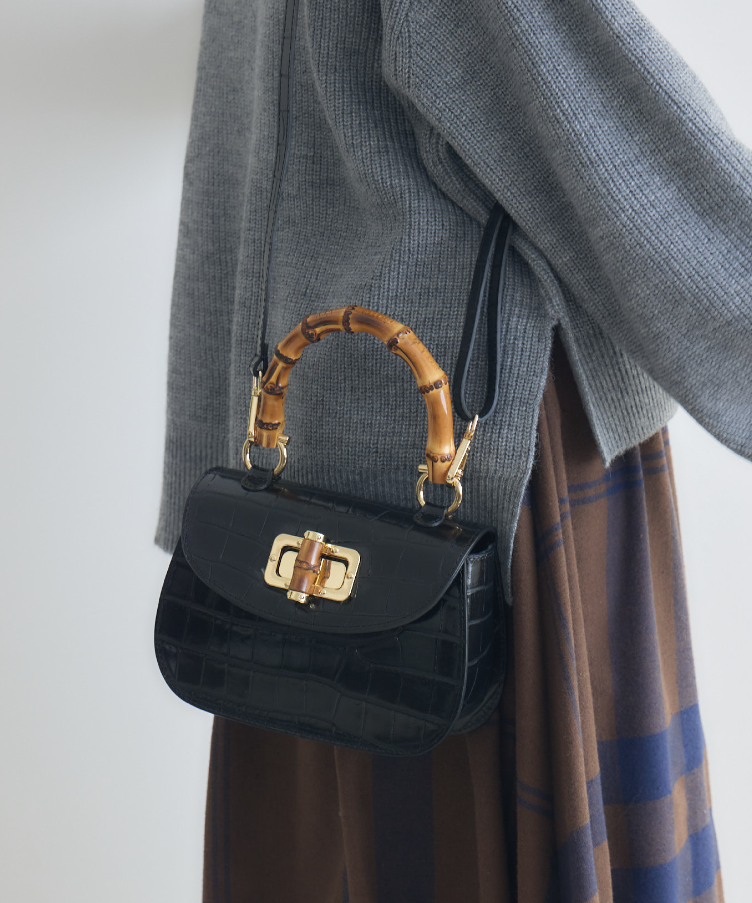 MILLELA FIRENZE】バンブーハンドバッグ | IKG crossing