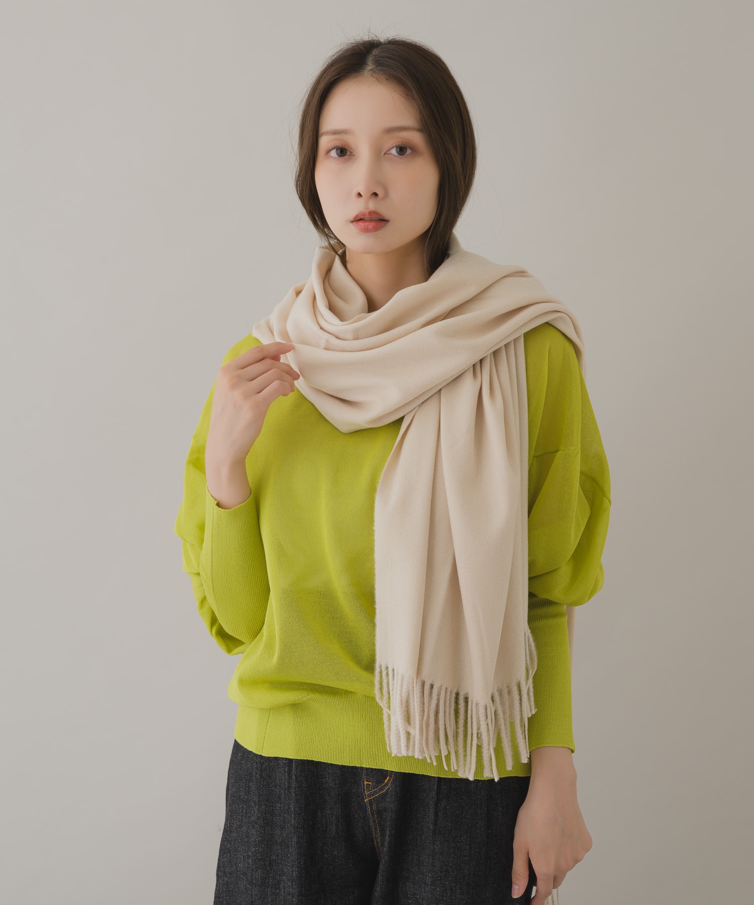 WEB限定】カシミヤタッチストール | IKG crossing