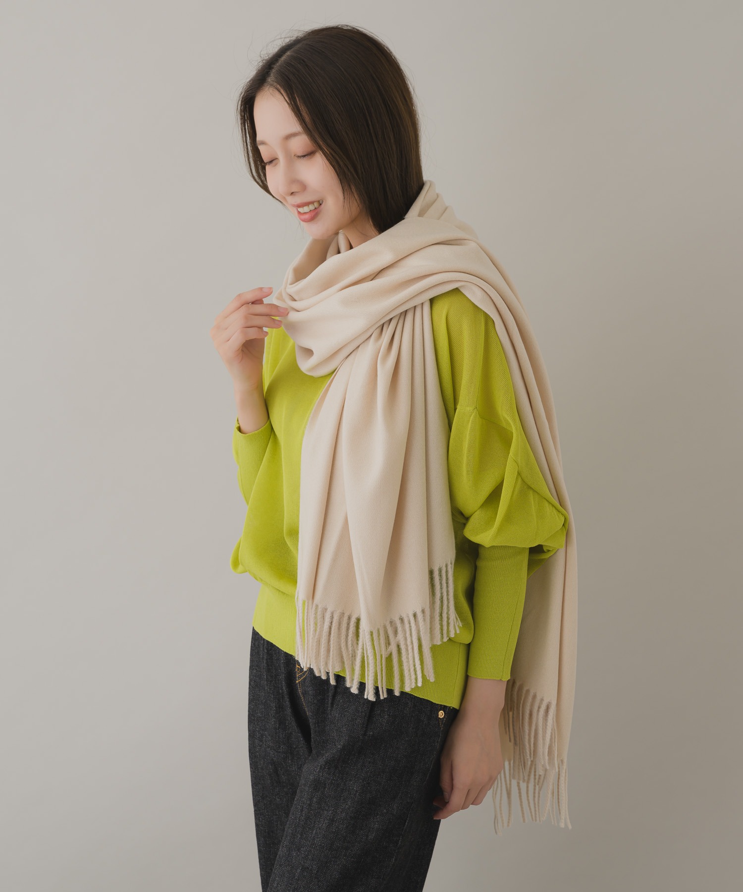 WEB限定】カシミヤタッチストール | IKG crossing