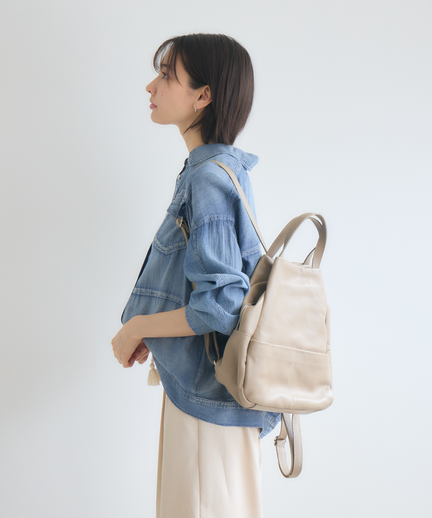 残りわずか】【MILLELA FIRENZE】レザー2wayリュック | IKG crossing
