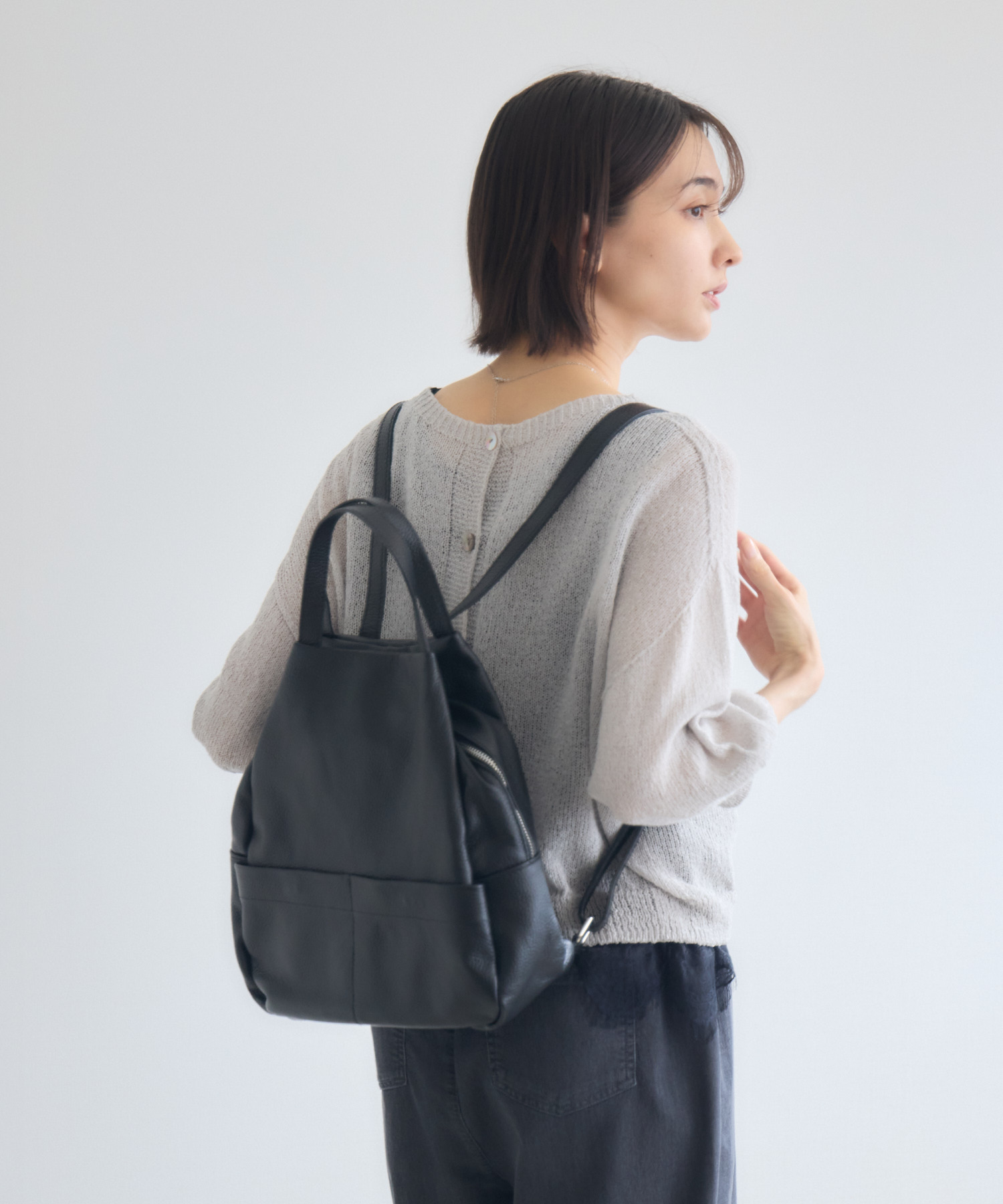残りわずか】【MILLELA FIRENZE】レザー2wayリュック | IKG crossing