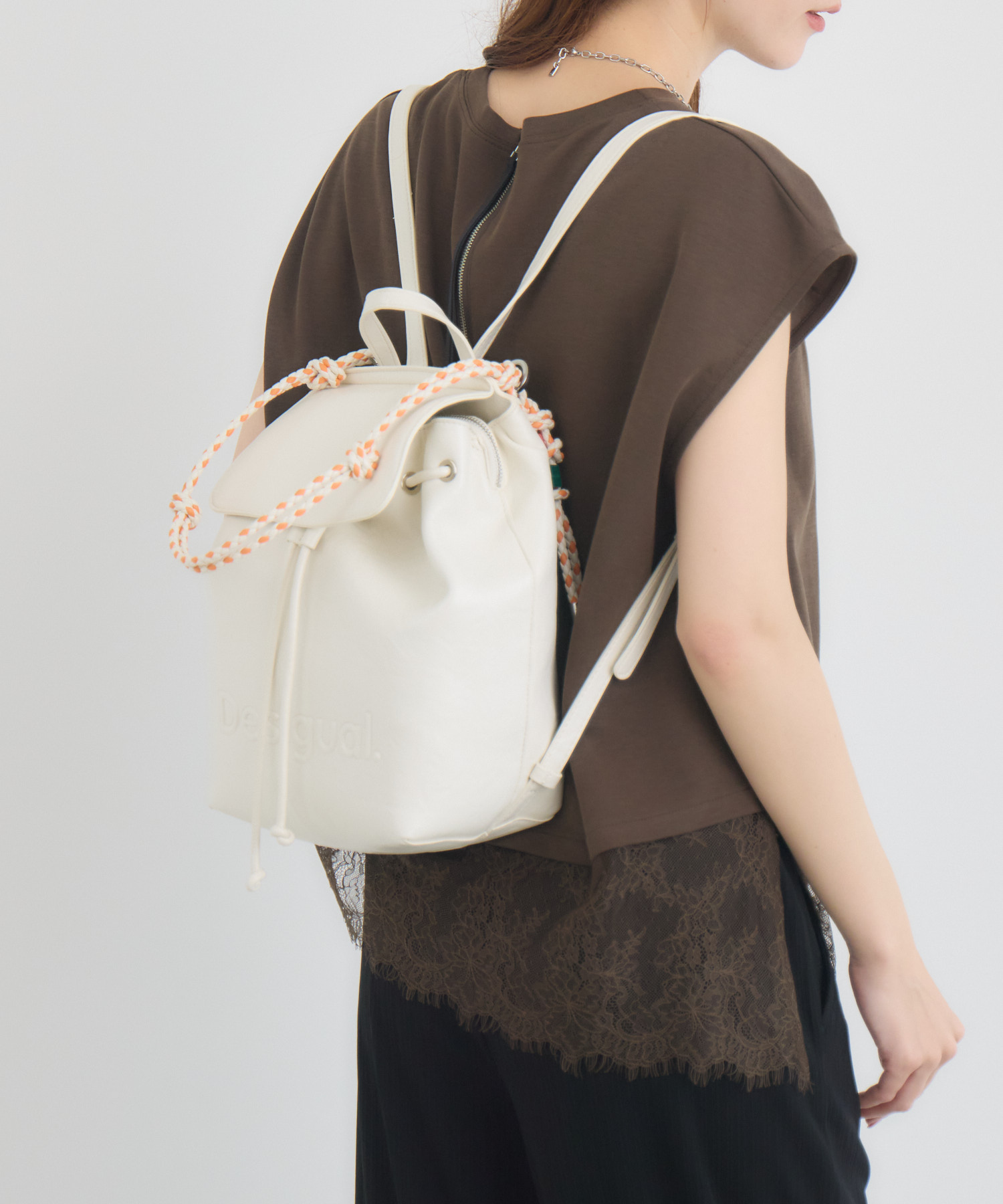 Desigual】ハーフロゴバックパック | IKG crossing