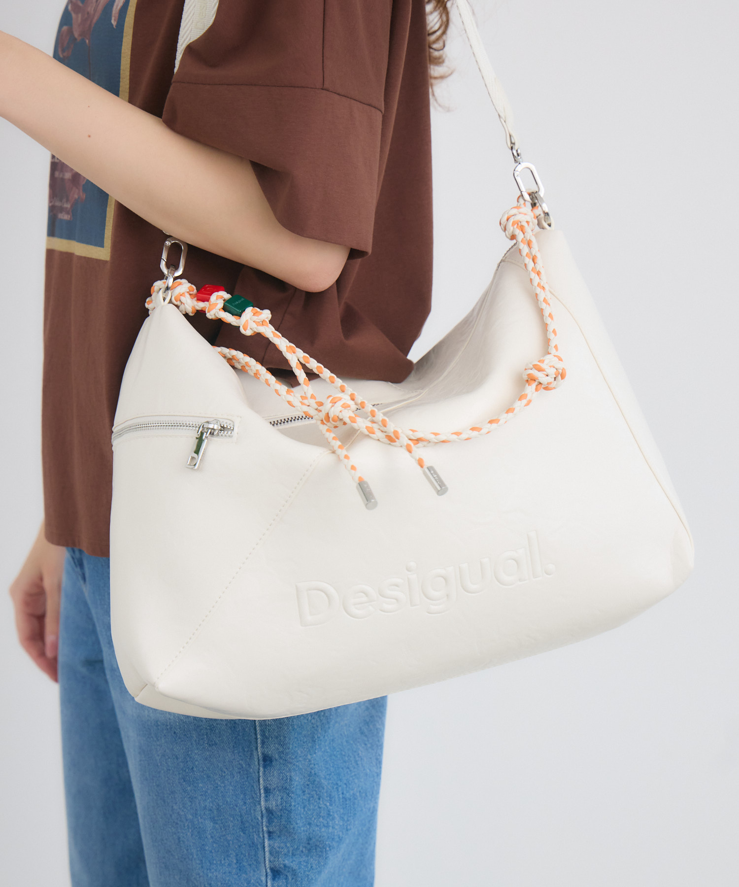 Desigual】ハーフロゴショルダーバッグ M | IKG crossing