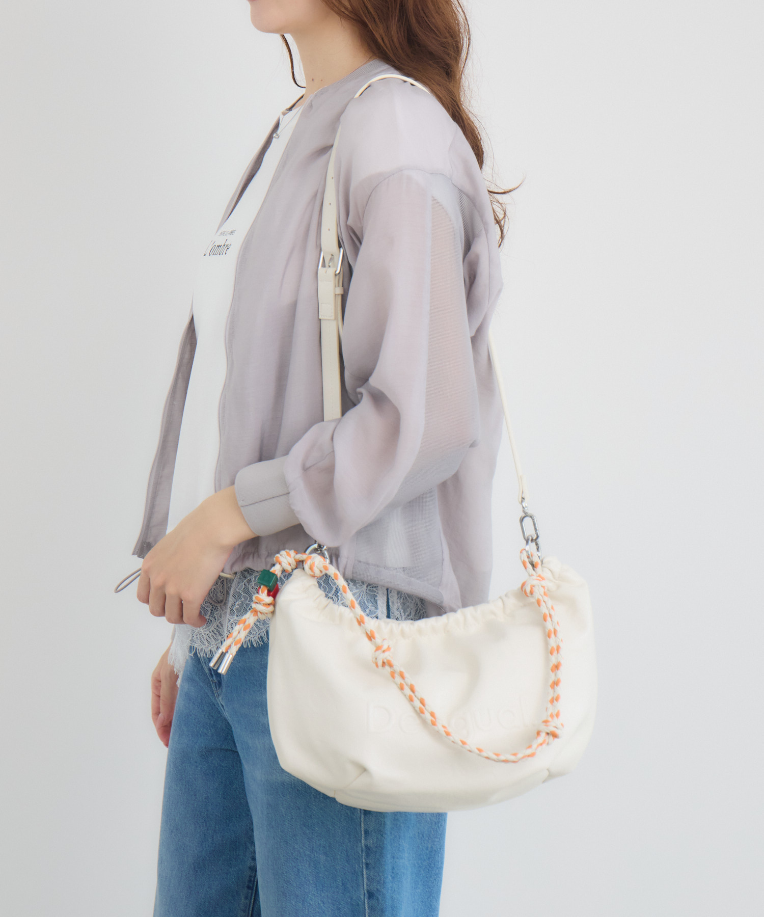 Desigual】ハーフロゴショルダーバッグ S | IKG crossing