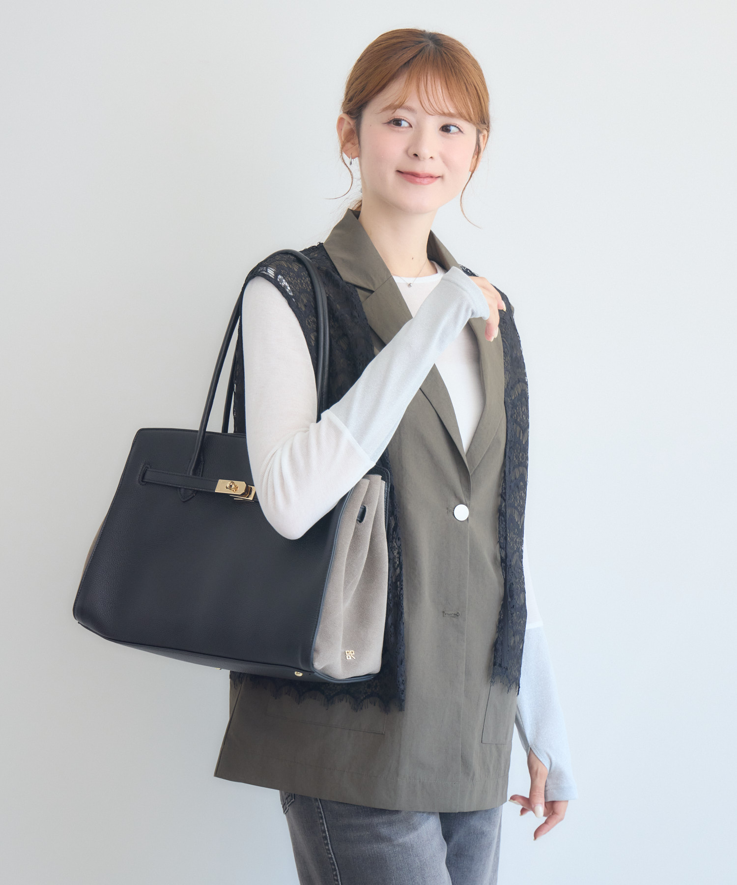 story. 】ロングハンドルトートバッグ | IKG crossing
