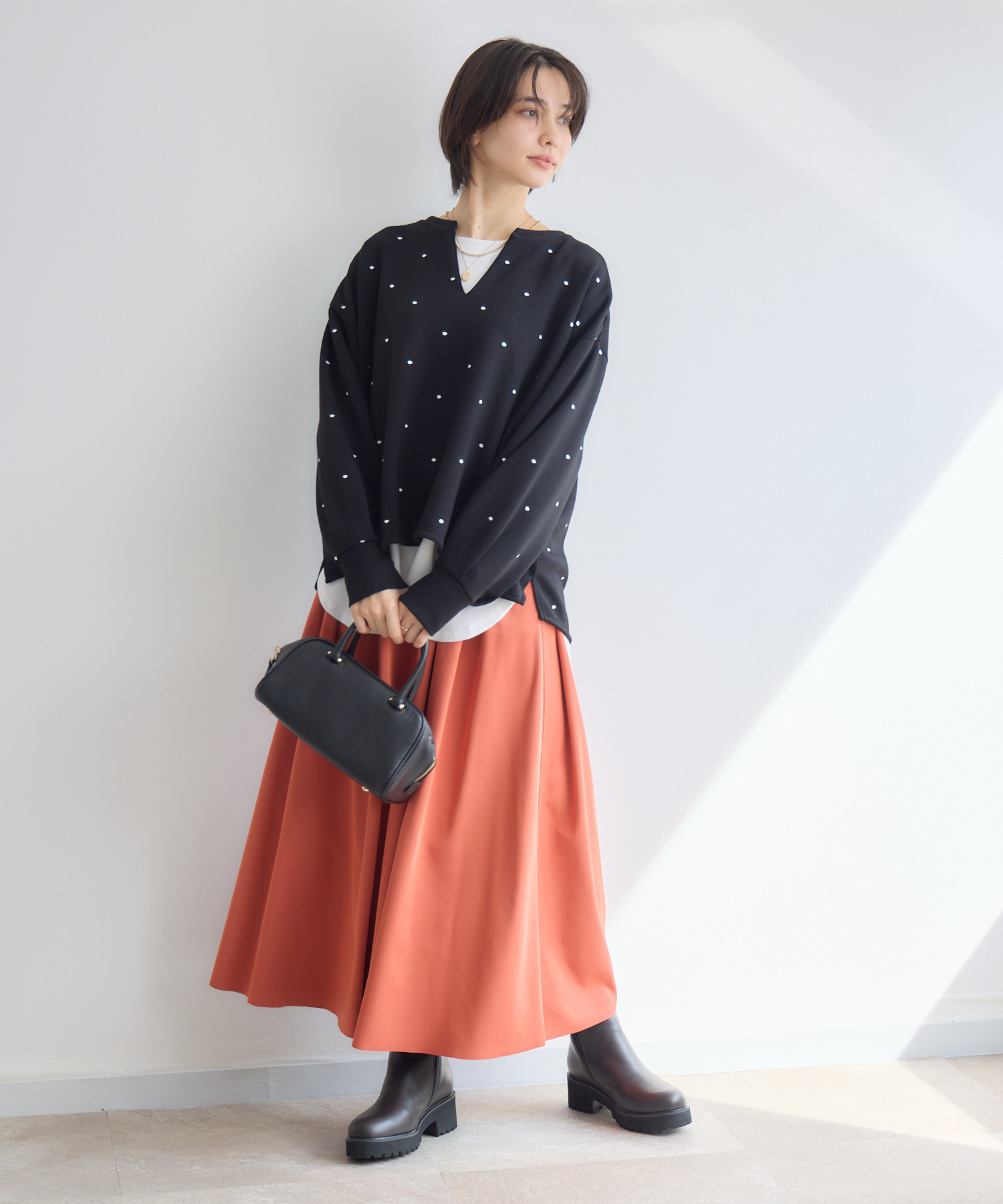 ATELIER BRUGGE】サイドジップトラックブーツ | IKG crossing
