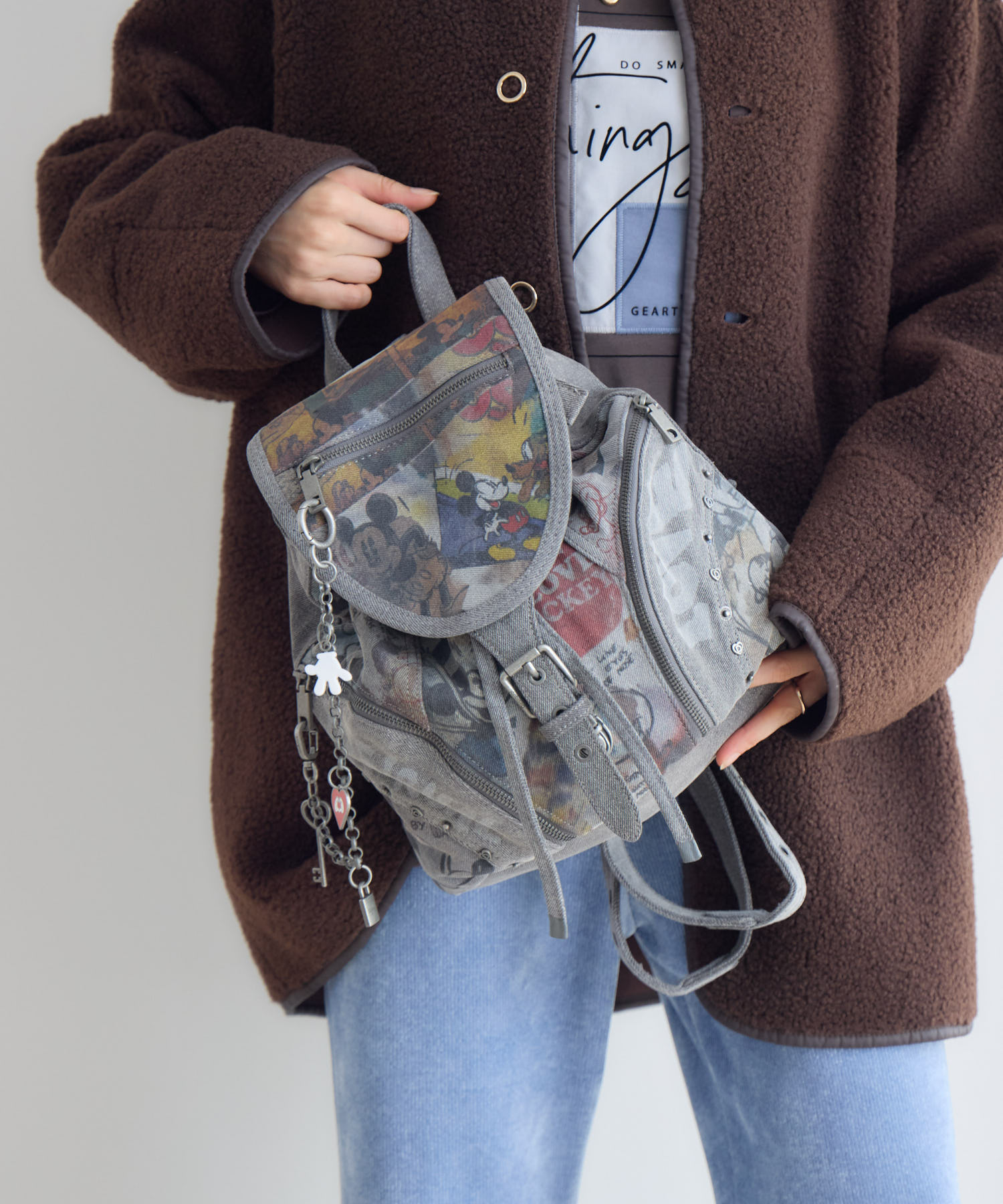 Desigual】MICKEY デニムミニバックパック | IKG crossing