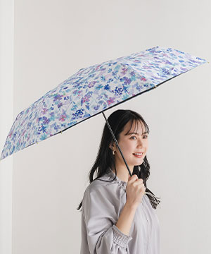 【WEB限定】【niftycolors/ニフティカラーズ】遮光プリントミニ日傘