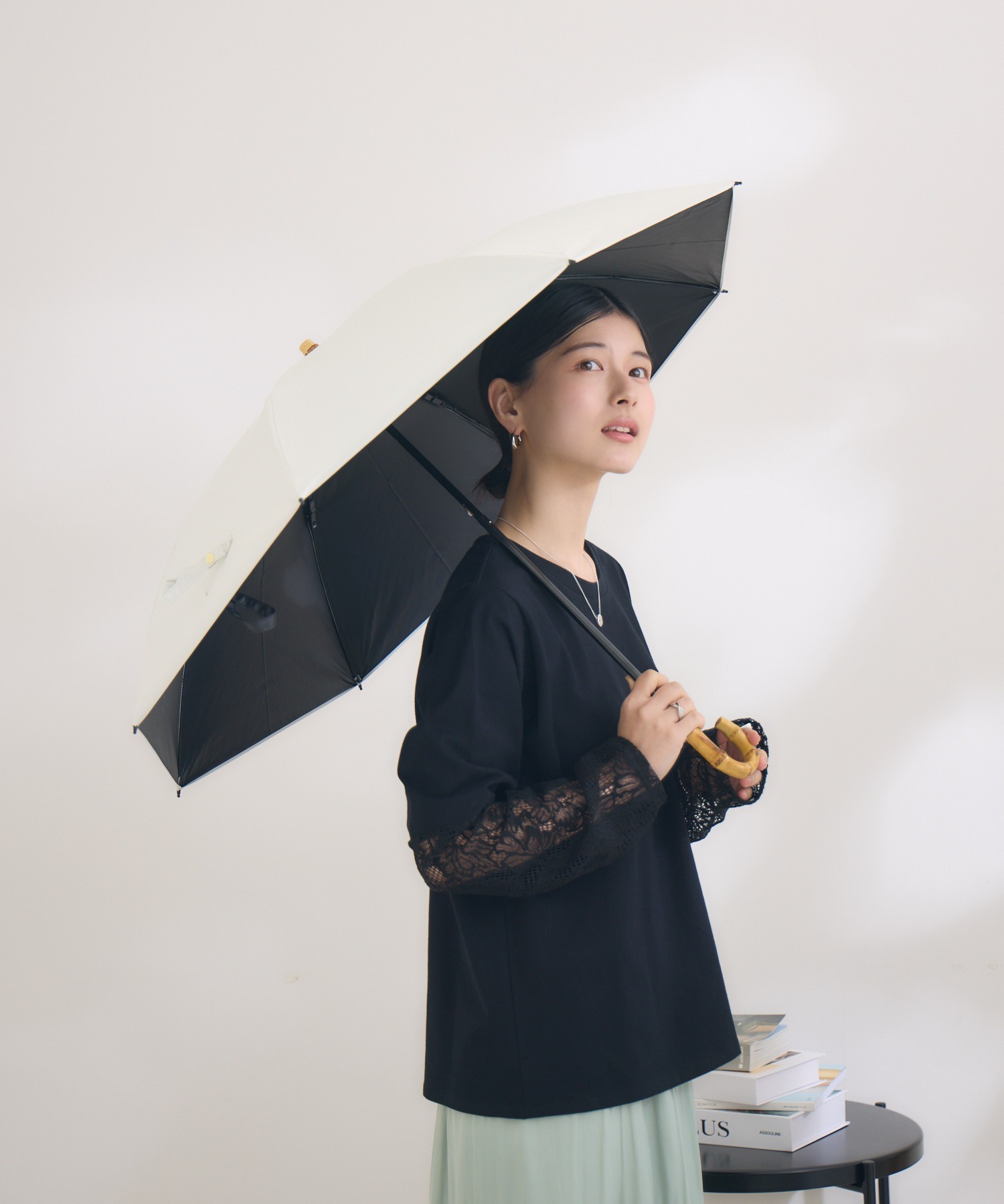 WEB限定】【niftycolors/ニフティカラーズ】 完全遮光 晴雨兼用日傘