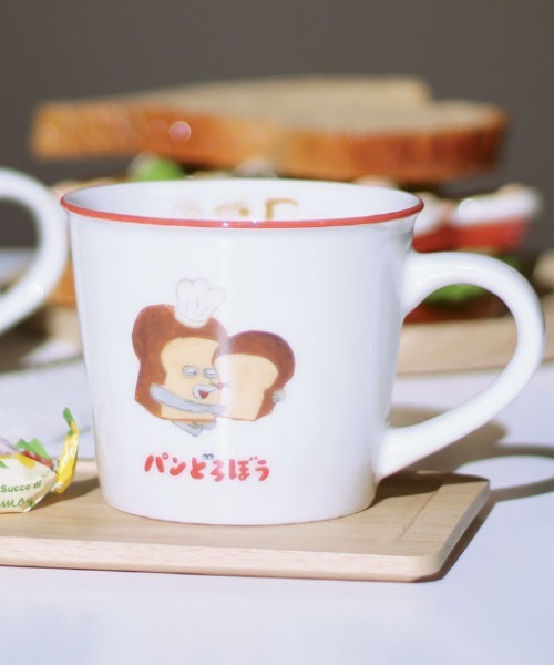 パンどろぼう 】カラーラインマグ | IKG crossing