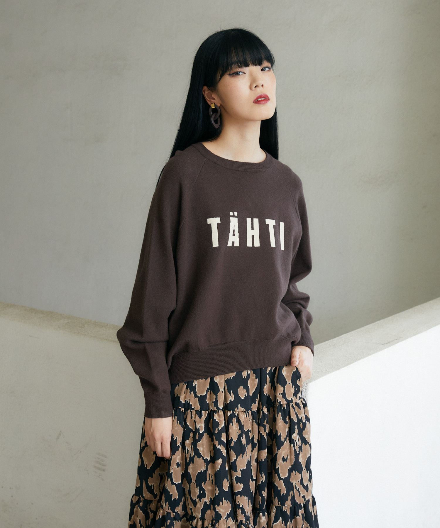 cloche TAHTIロゴニット-