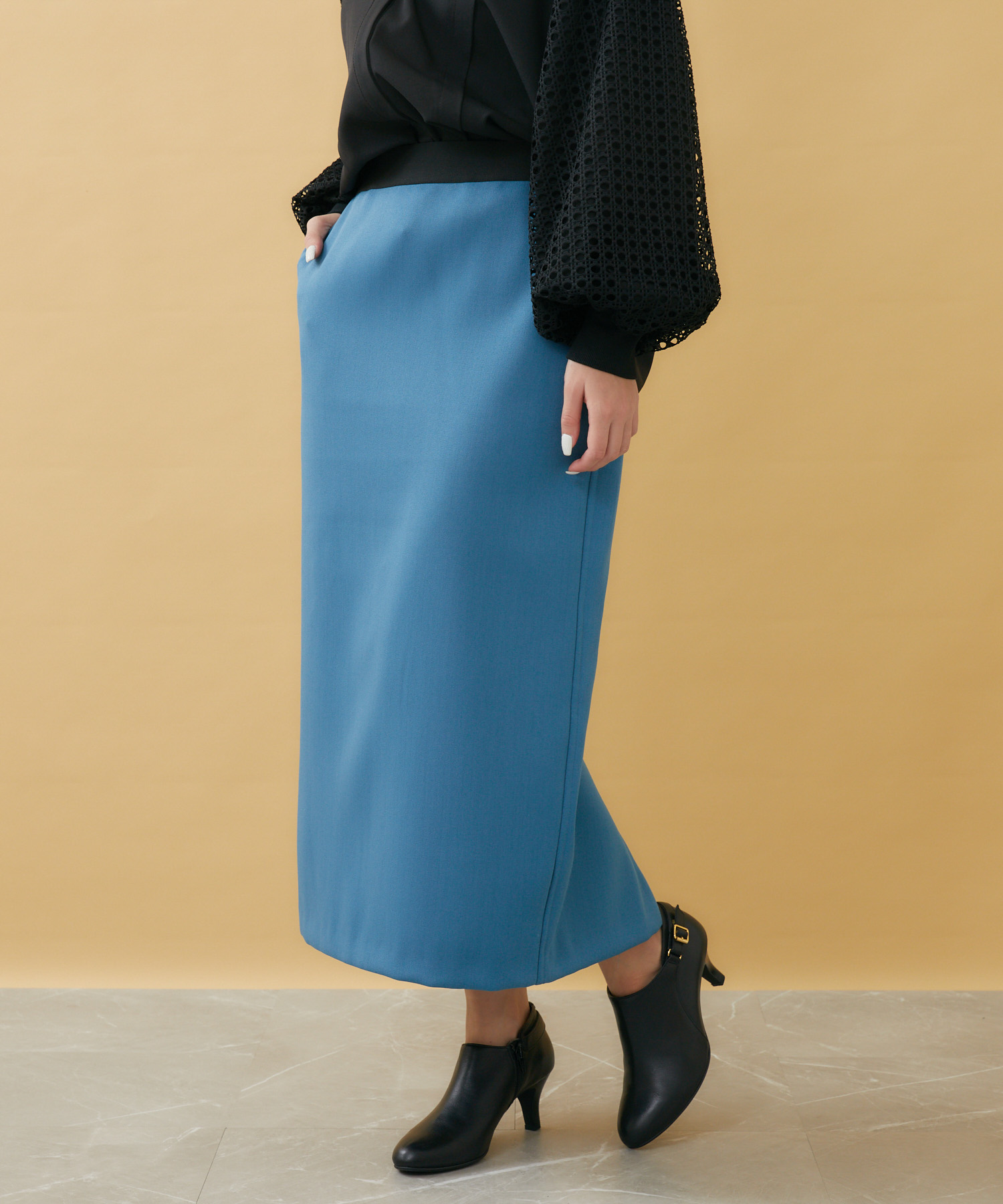 Lallia Mu パイピングポケットタイトスカート | IKG crossing