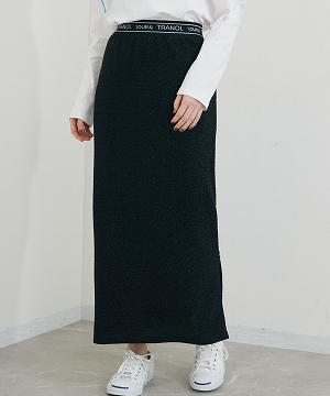 TRANOI. ラメタイトスカート