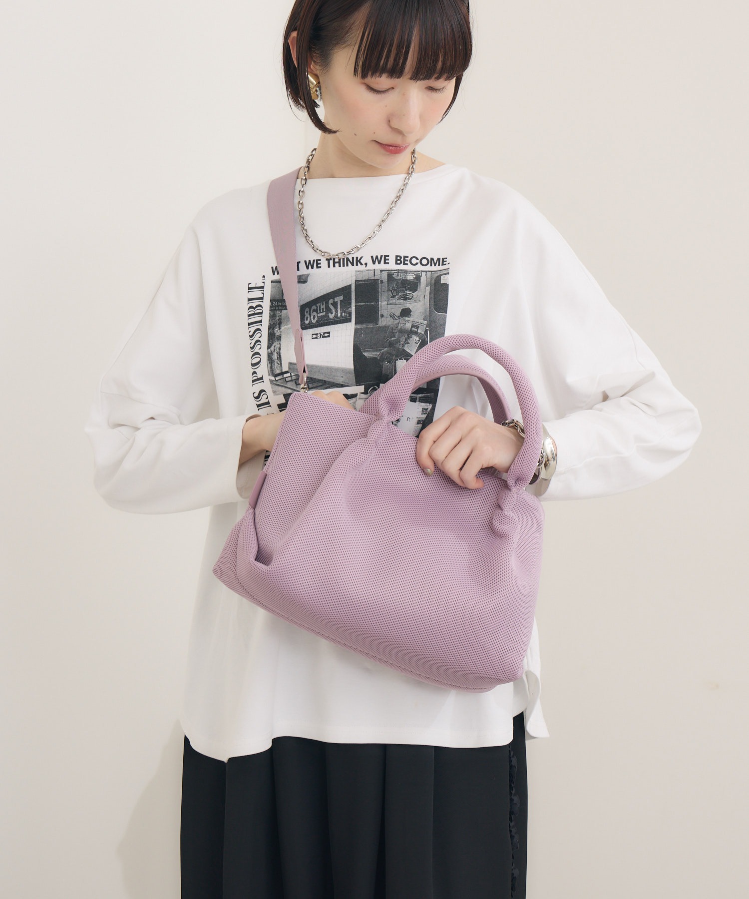 story. メッシュカラーBAG | IKG crossing