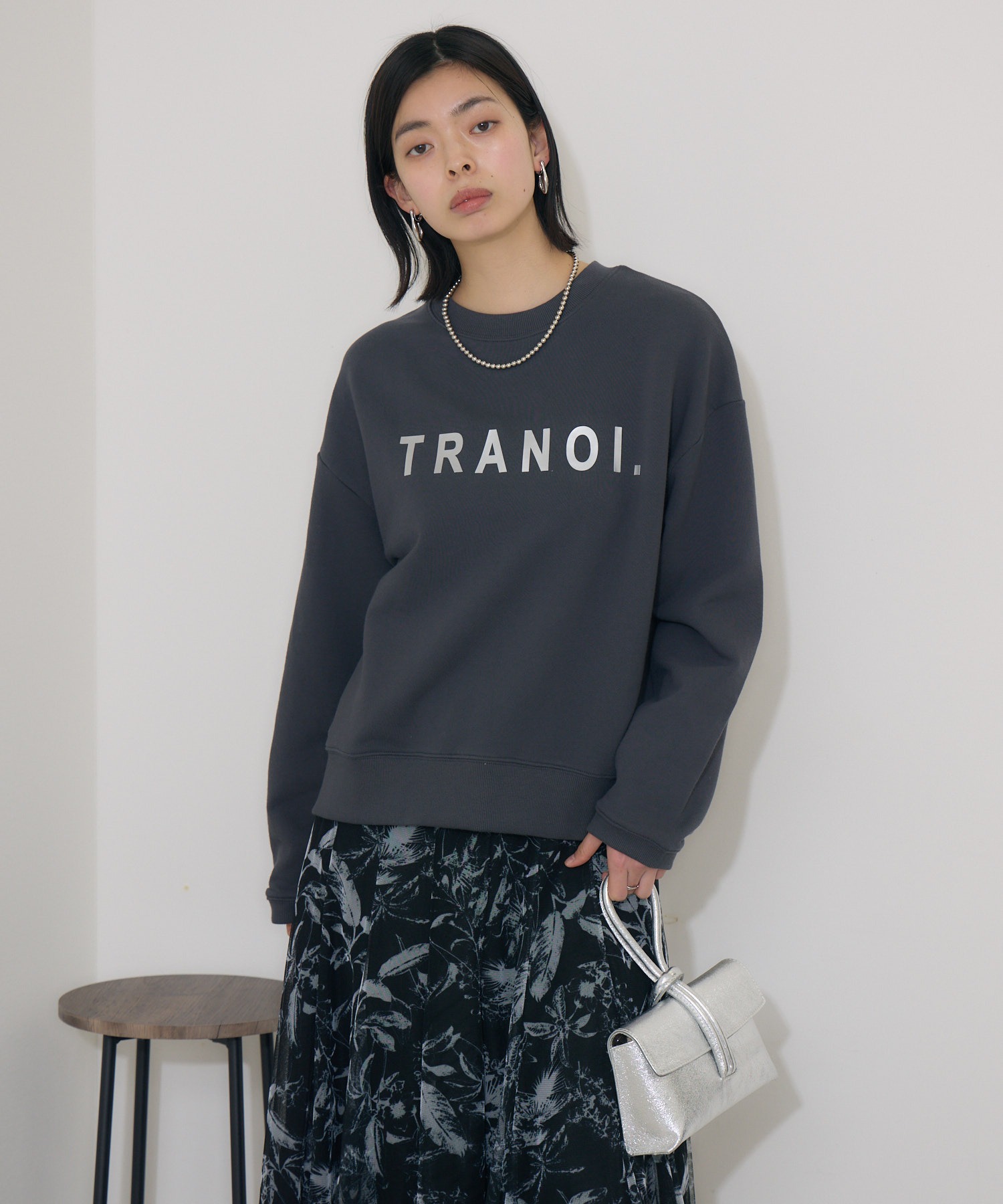 【TRANOI.】 トラノイ  スウェット　トレーナー TRANOI. - TRANOI サイドZIPスウェット TRANOI ロゴの通販 by