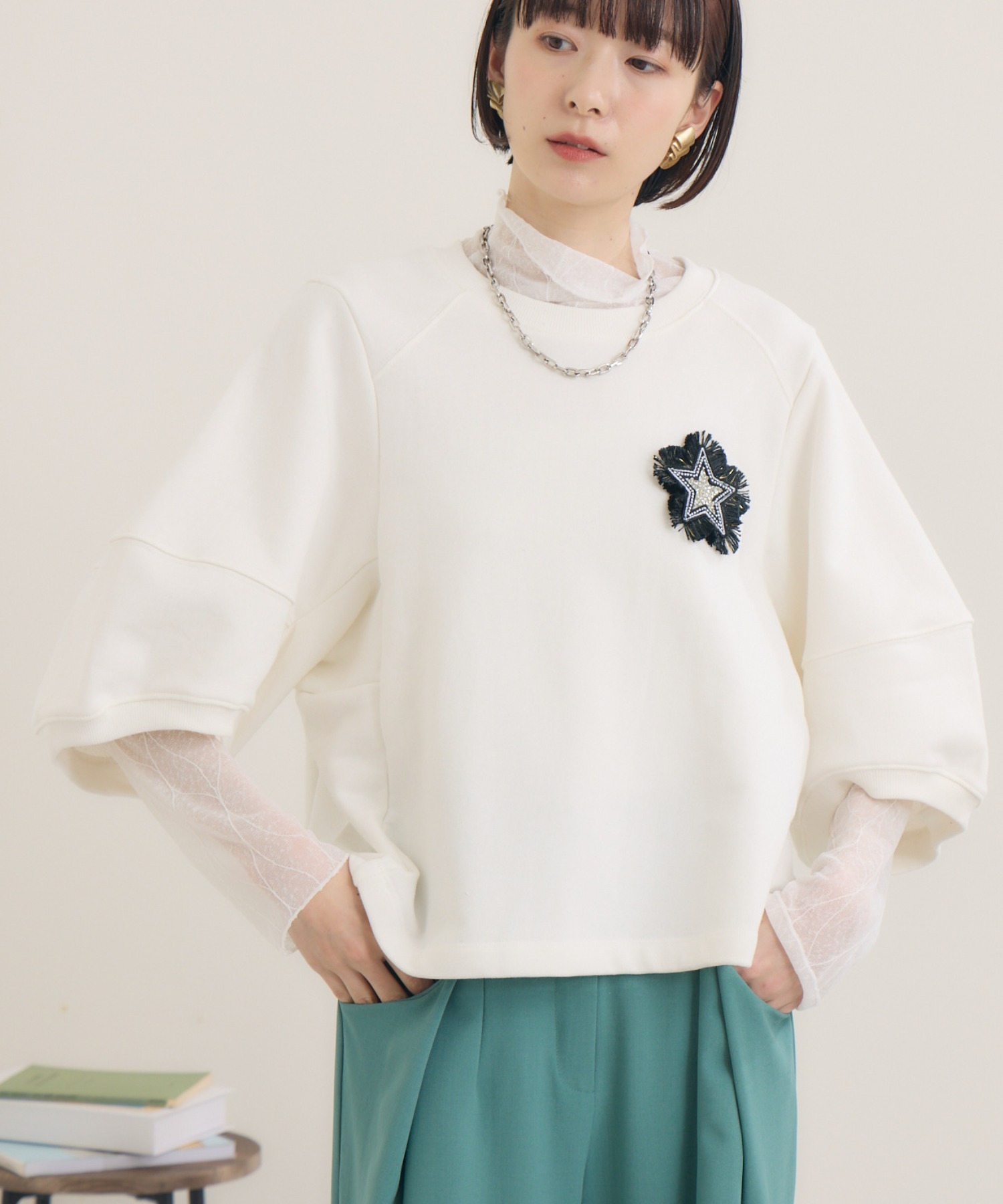2024 AW TRANOI. トラノイ juewel T tops 240J203 | De