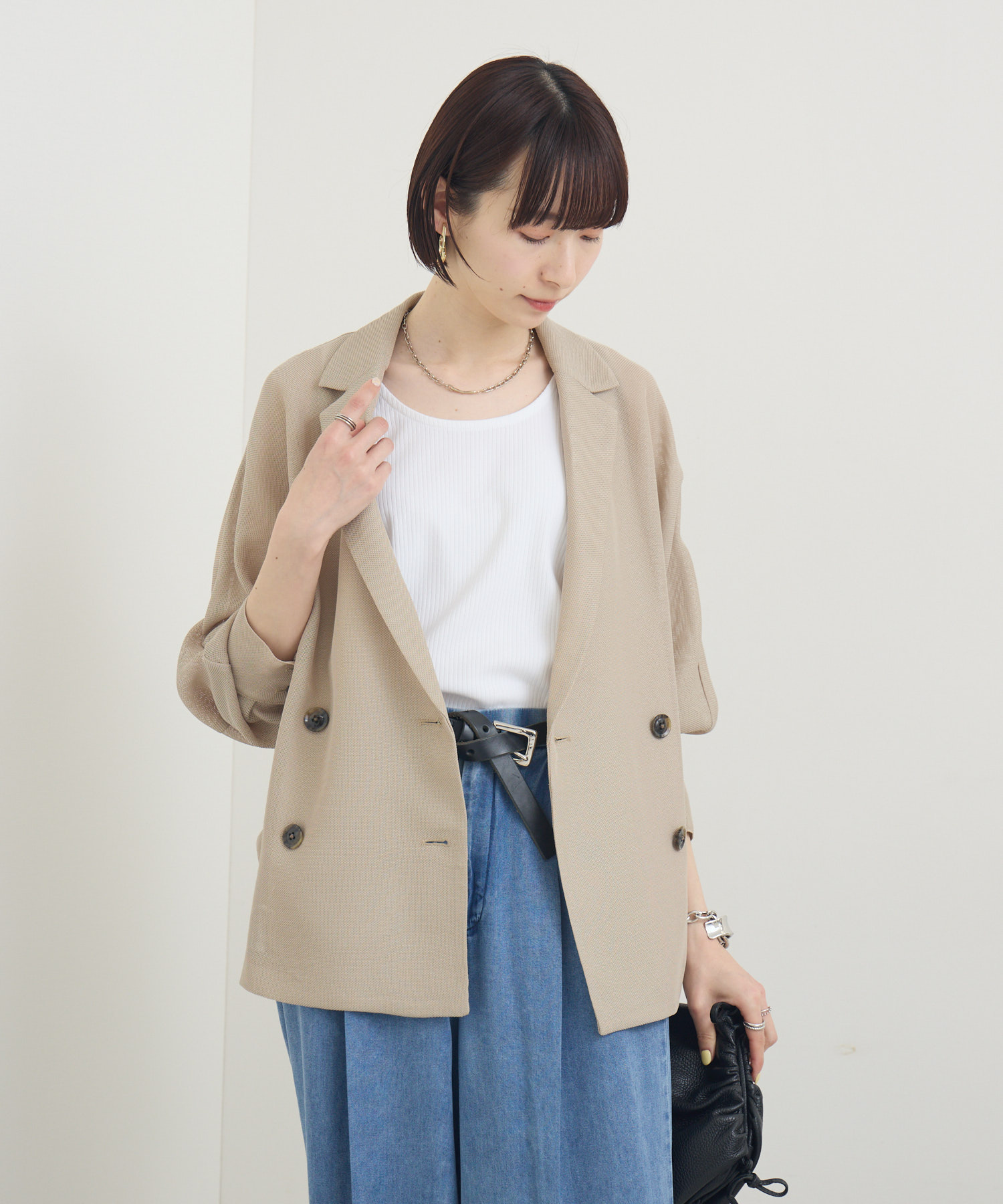 Dignite Collier ドルマンシャツジャケット | IKG crossing